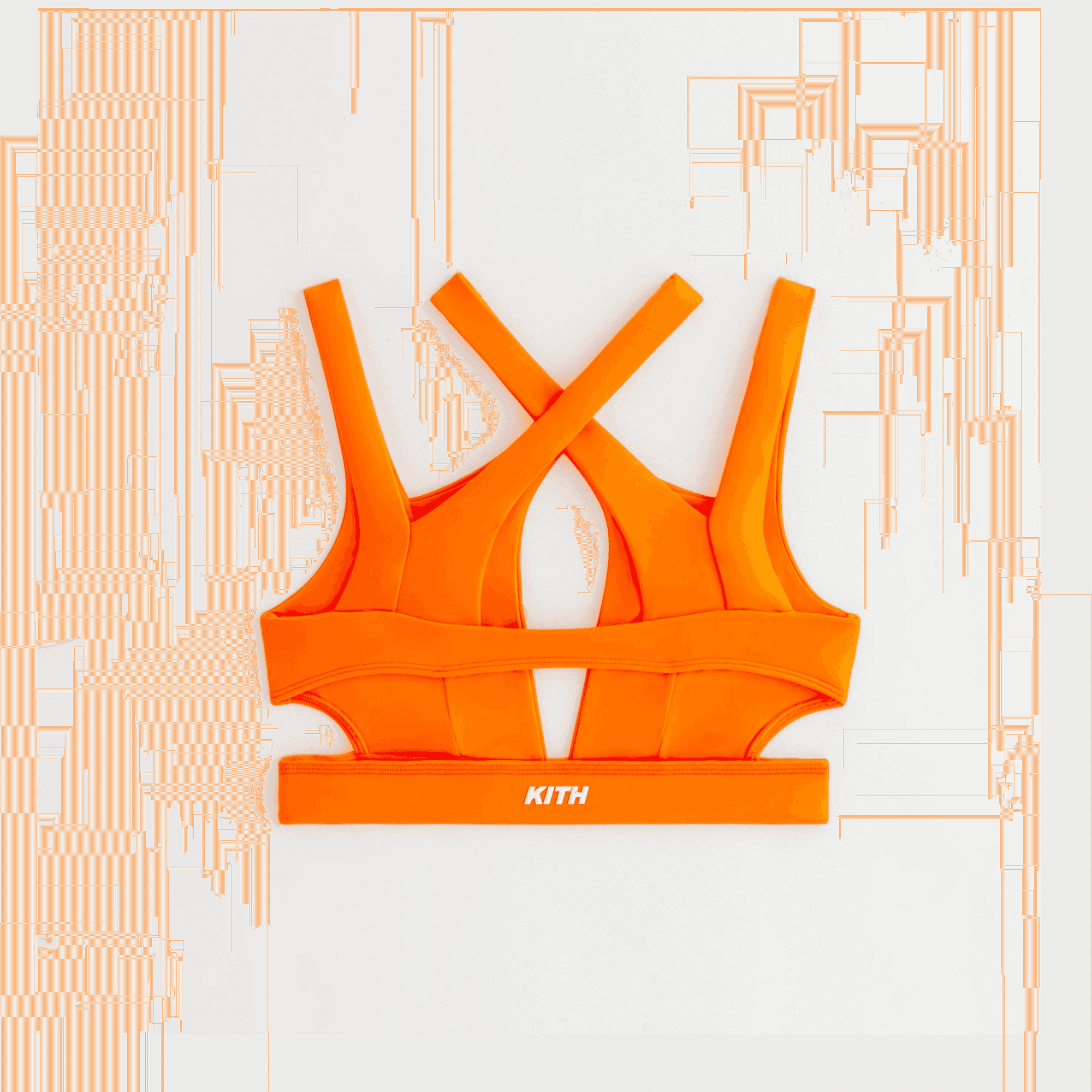 Kith Women Enhance Cross Halter Bra - Energy — Image 5