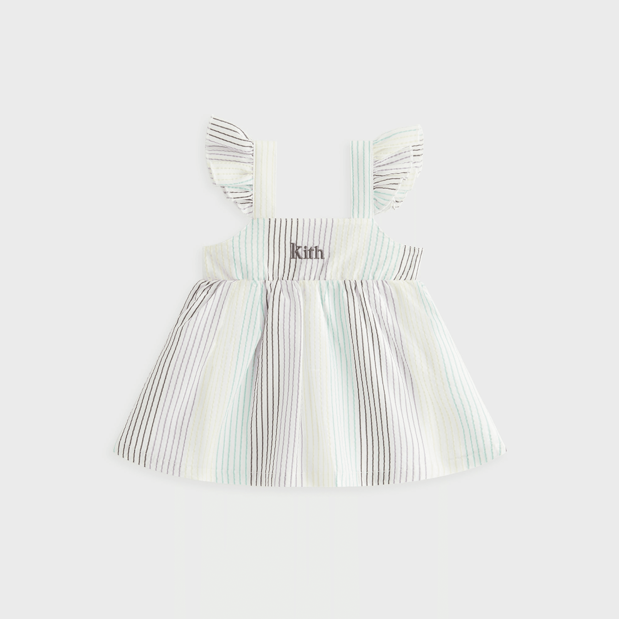Kith Baby Striped Amina Mini Dress - Mykonos