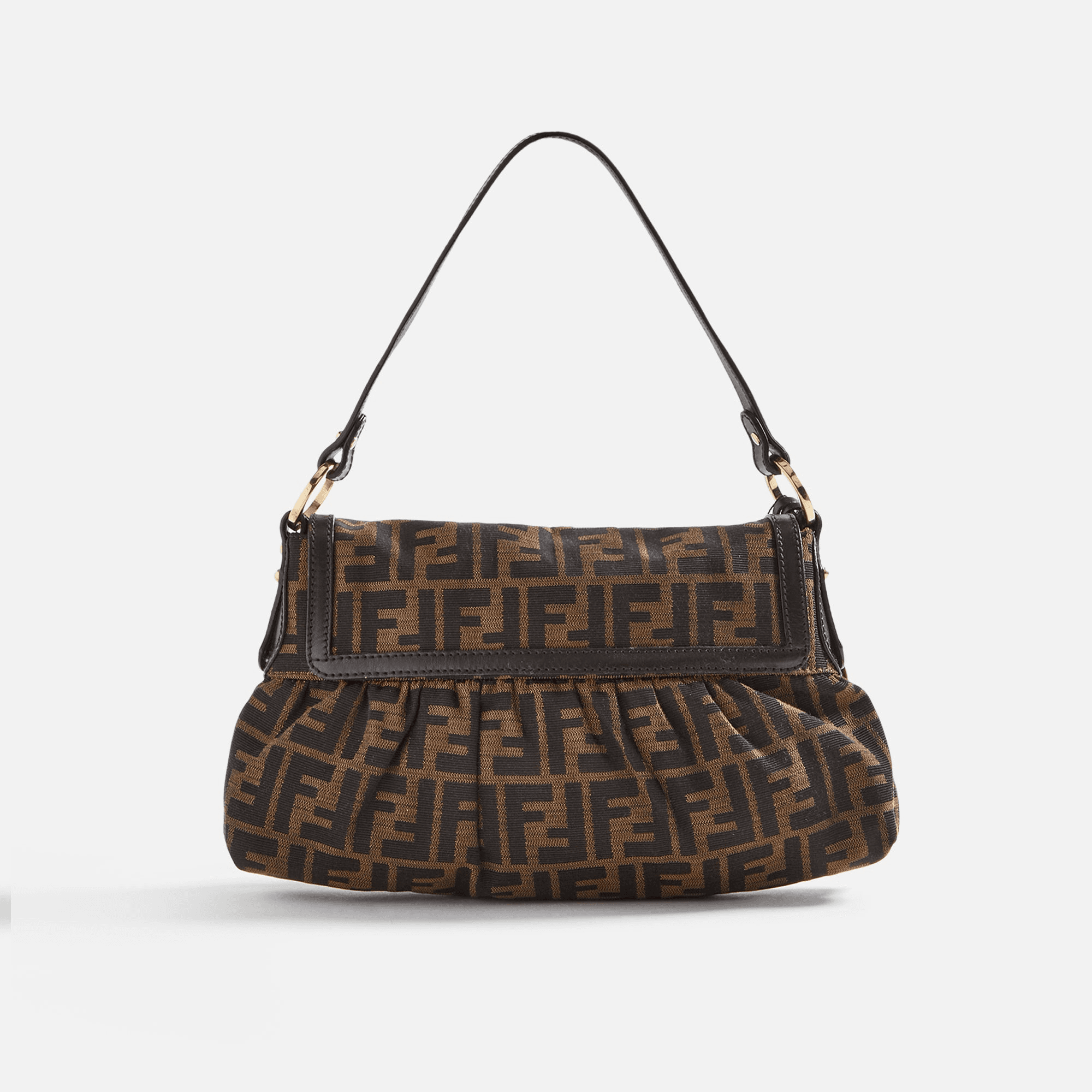 WGACA Fendi Zucca Small Chef Shoulder Bag - Brown — Image 2