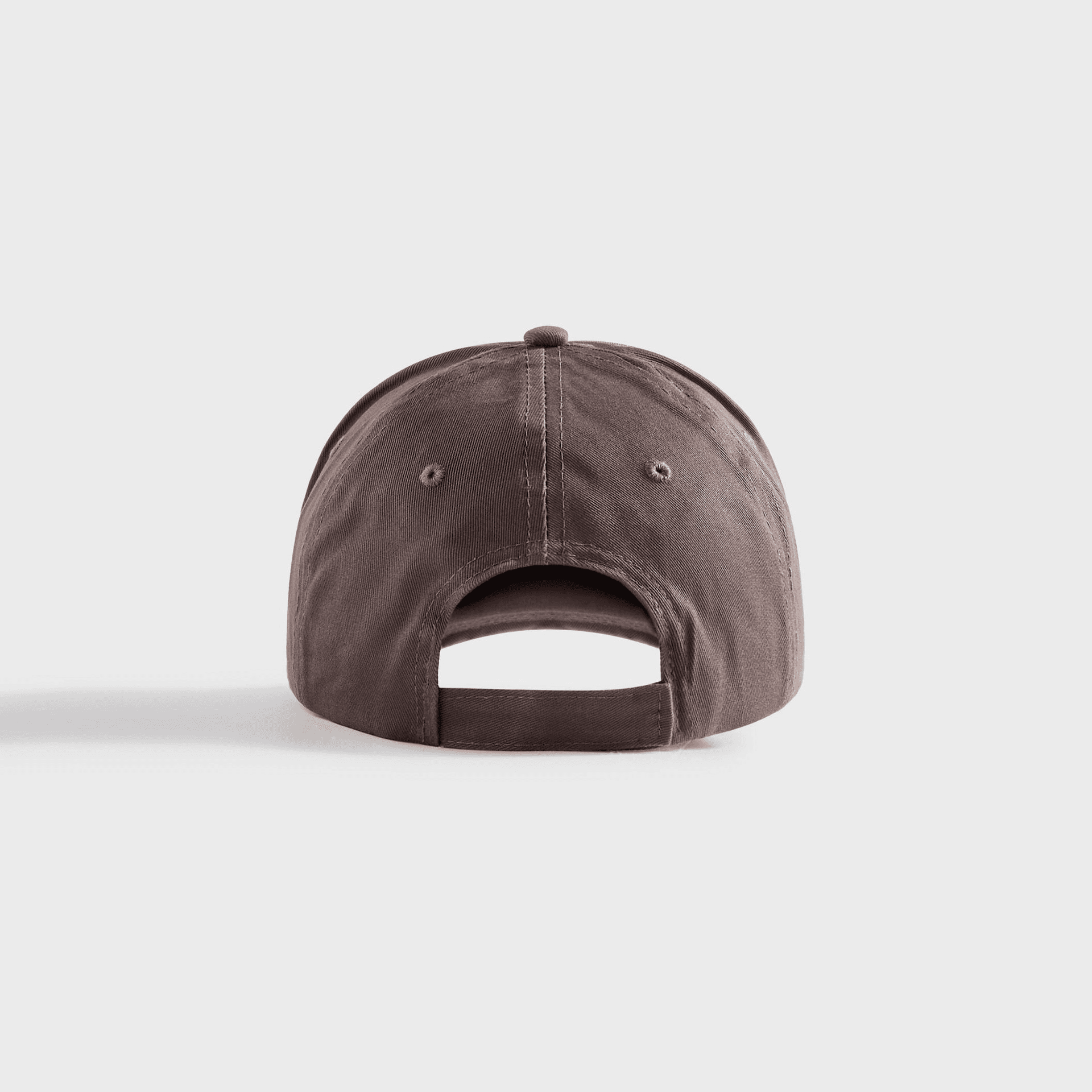 Metalwood Metal Logo 5 Panel Cap - Brown — Image 4