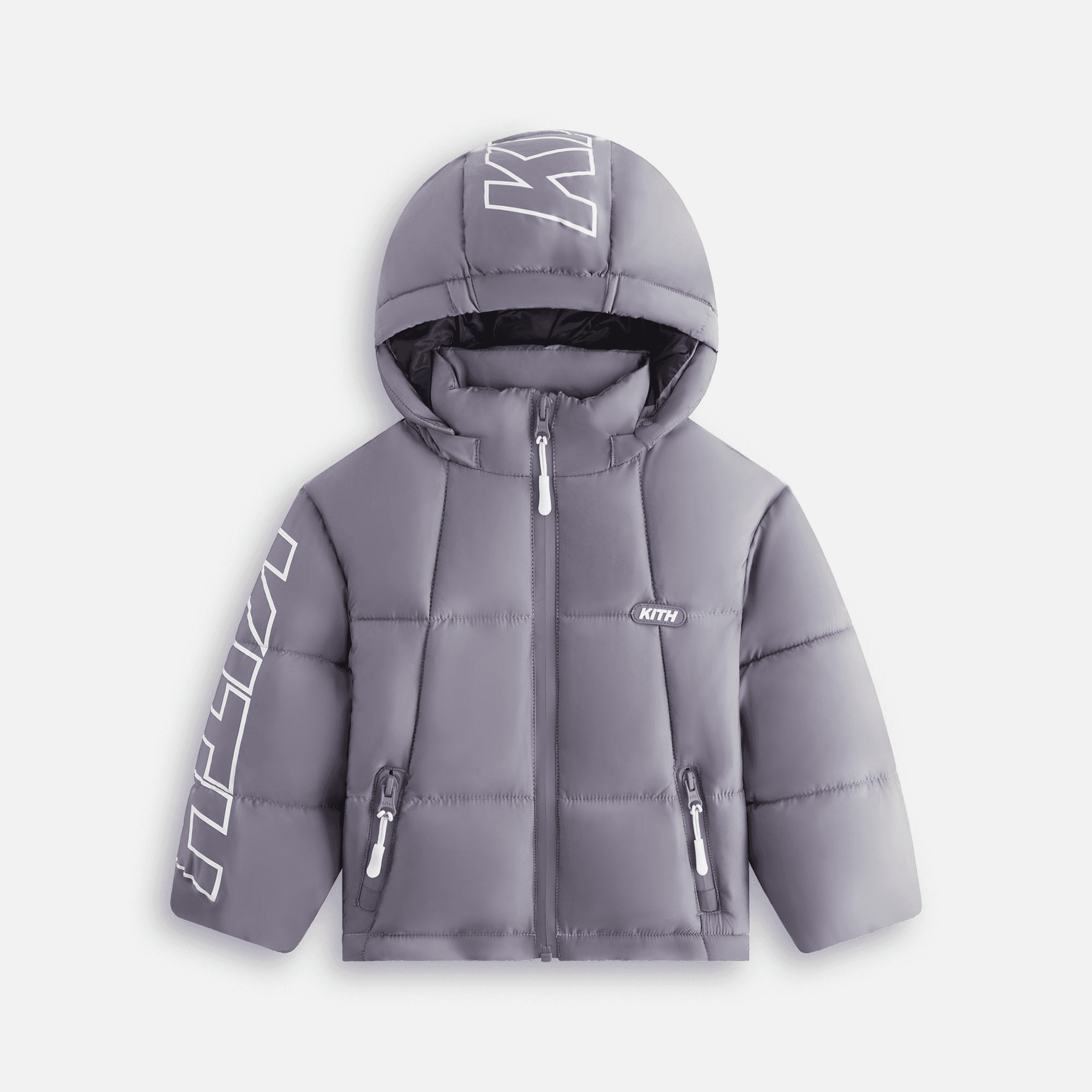 Kith Kids Iridescent Midi Puffer - Neptune