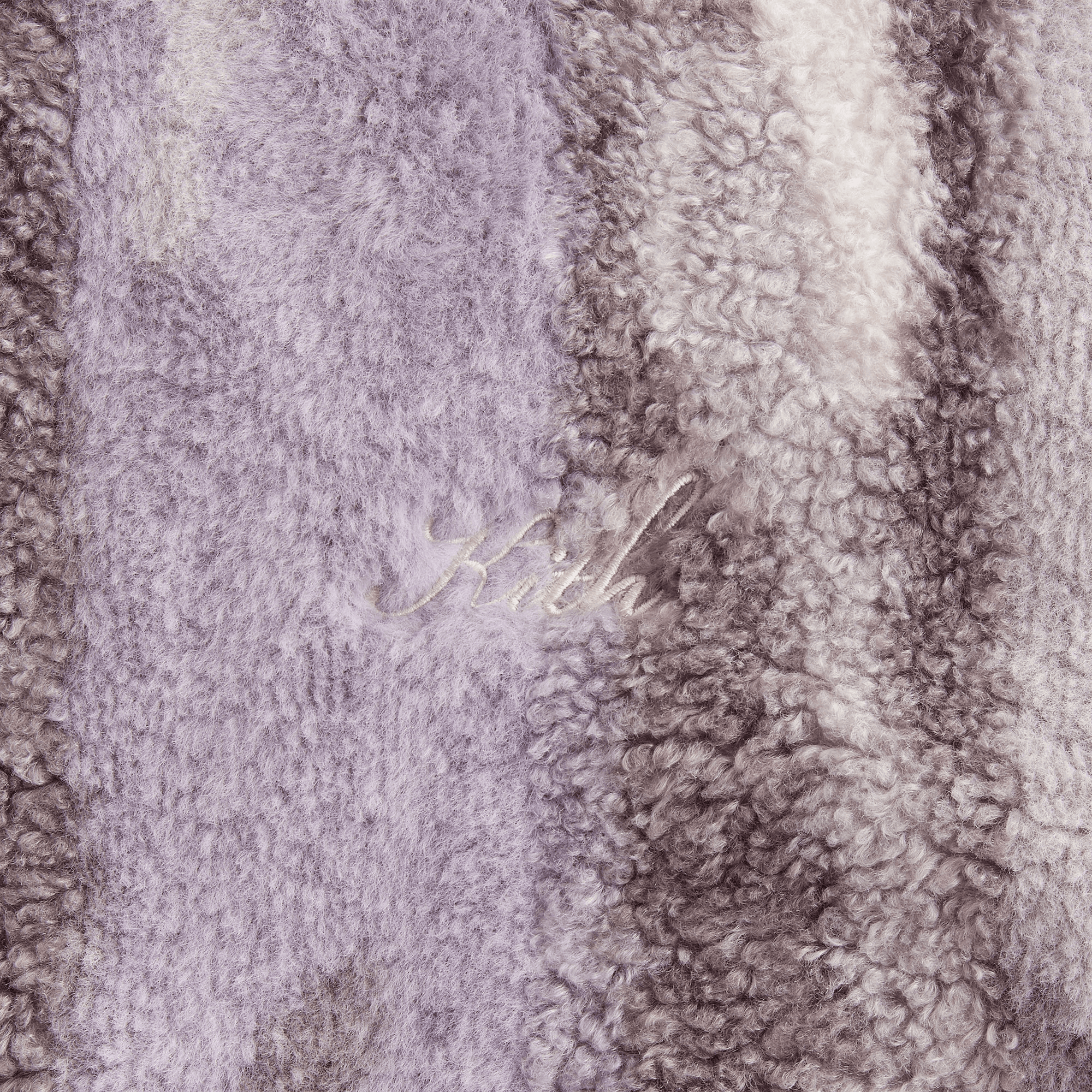 Kith Women Waverly II Jacquard Fur Jacket - Thunder — Image 2