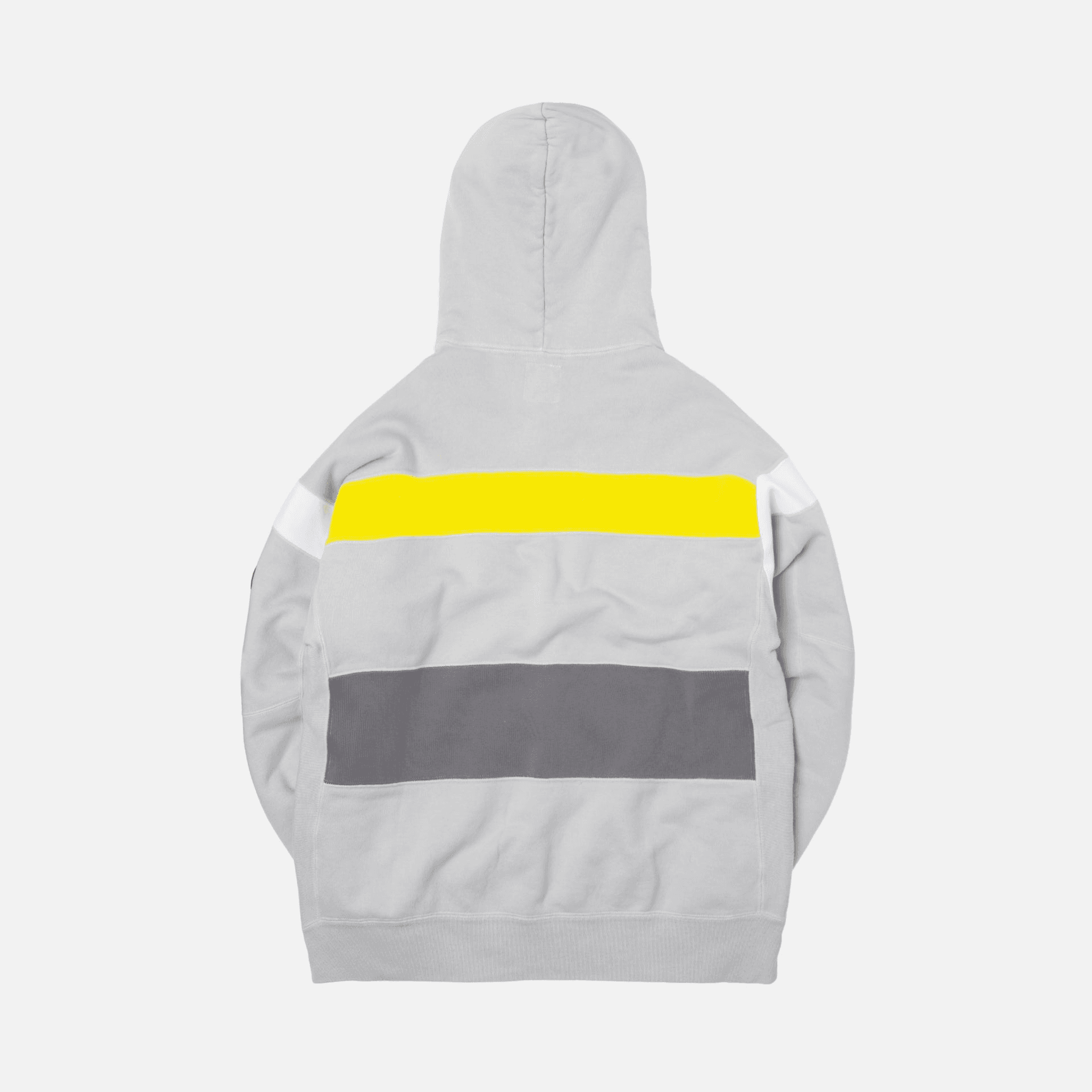 Cav Empt Overdye Panel Heavy Hoodie - Grey — Image 2