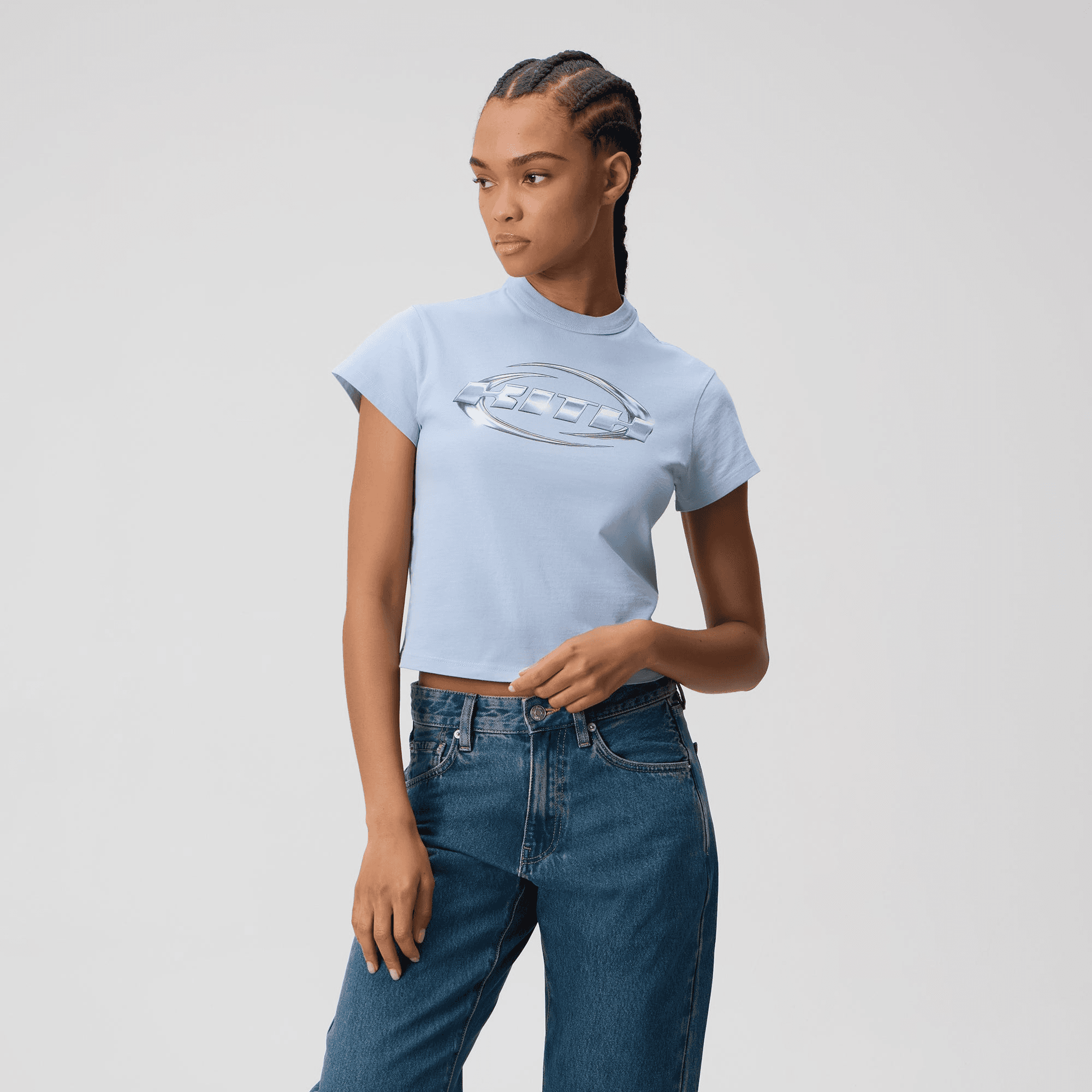 Kith Women Mulberry Chroma Vintage Tee - Atmosphere — Image 4