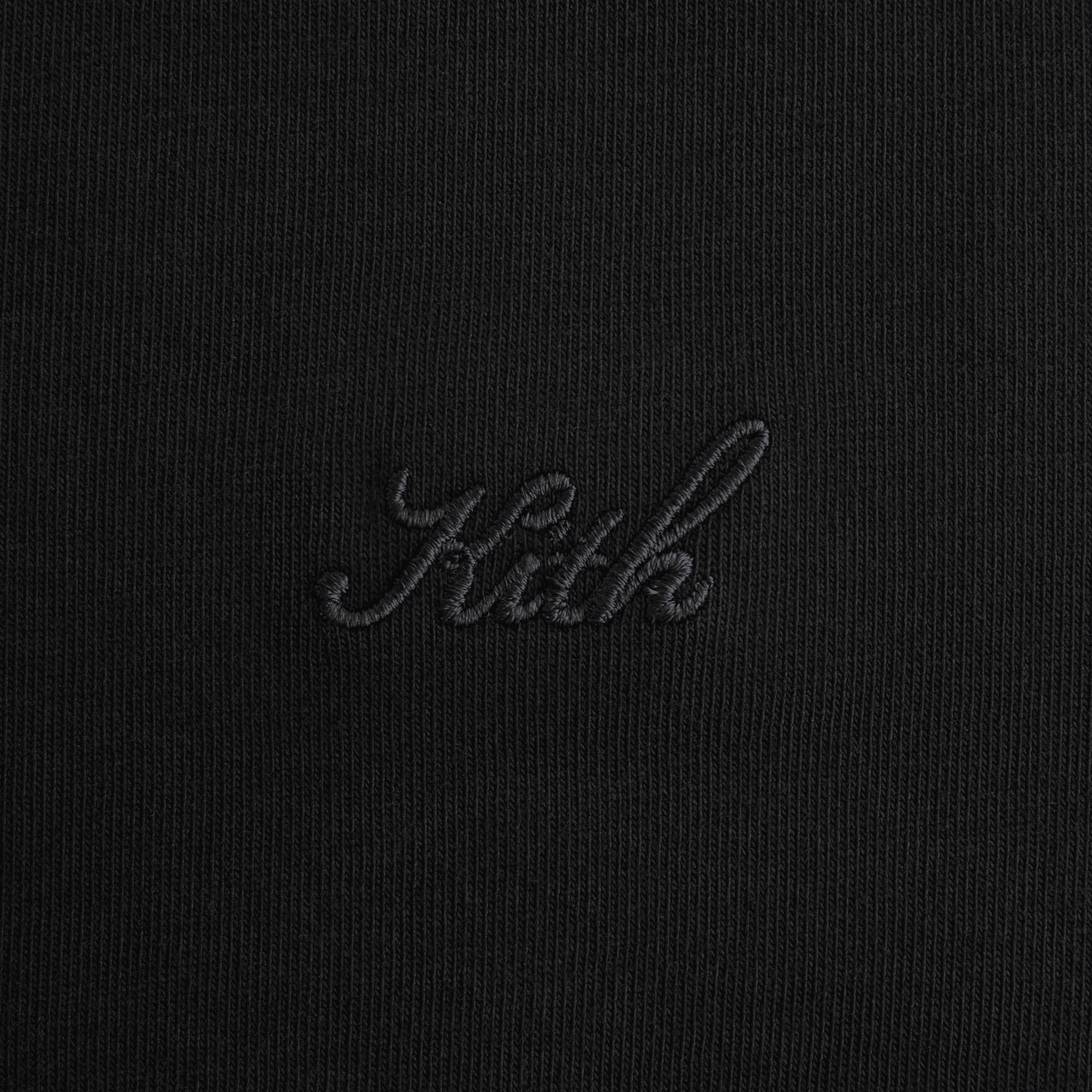 Kith Women Fei Cropped Tee - Black — Image 3