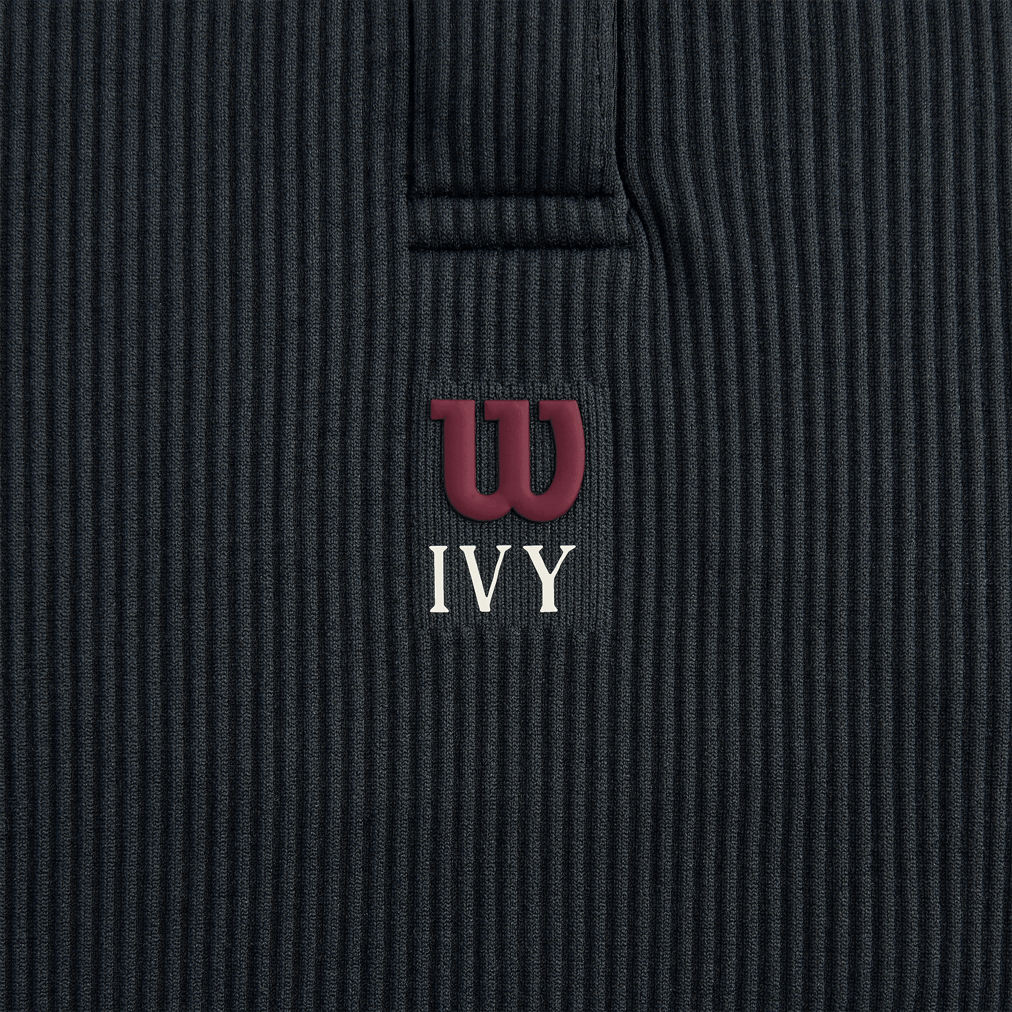 Kith Ivy for Wilson Women's Topspin Seamless Polo - Black — Image 2
