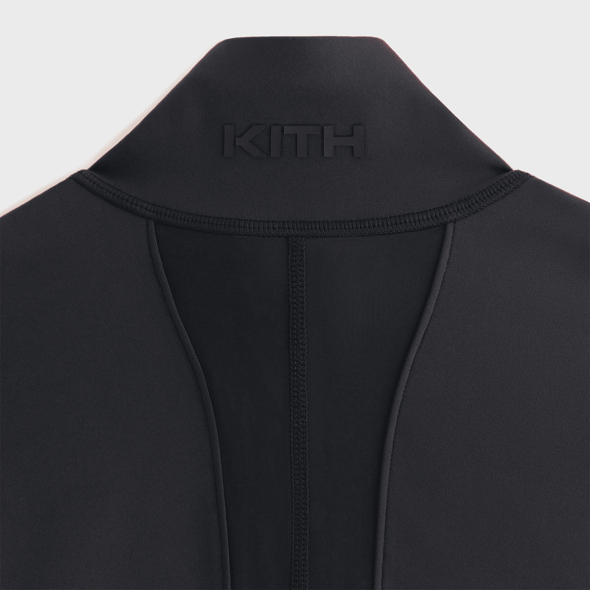 Kith Women Hani Active Long Sleeve Romper - Black — Image 3
