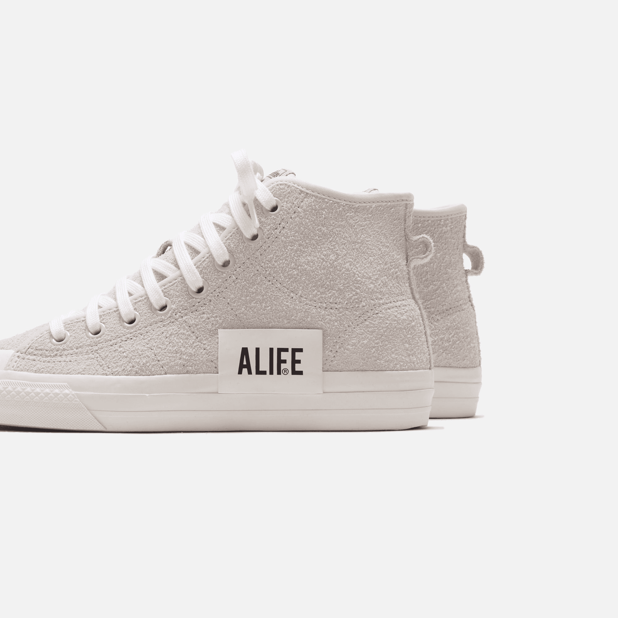 adidas Consortium x ALIFE Nizza High - White — Image 3