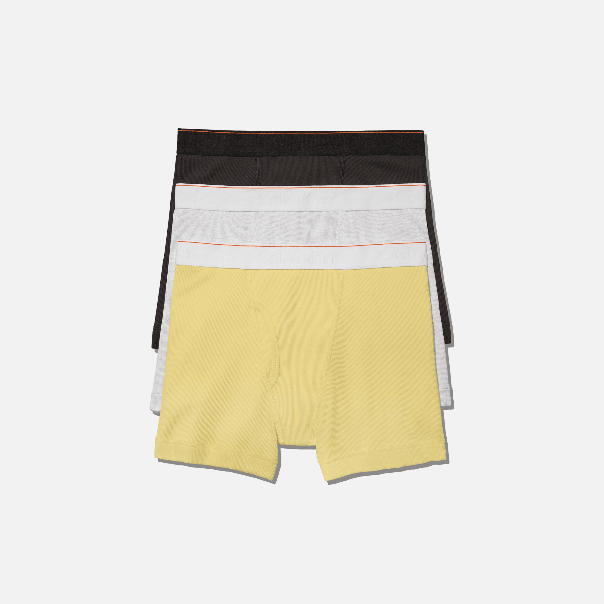 Calvin Klein x Heron Preston Boxer Brief 3 Pack - Pale Yellow / Heather / Black