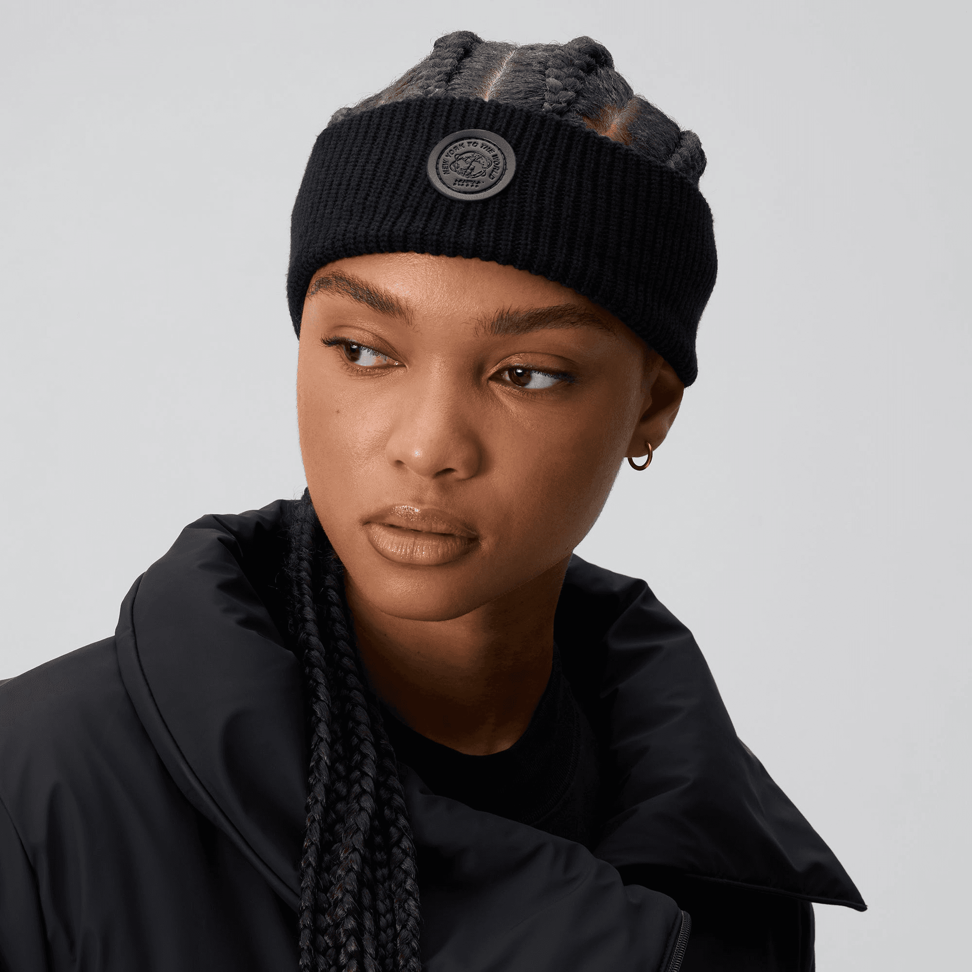 Kith Women Knitted Headband - Black — Image 3