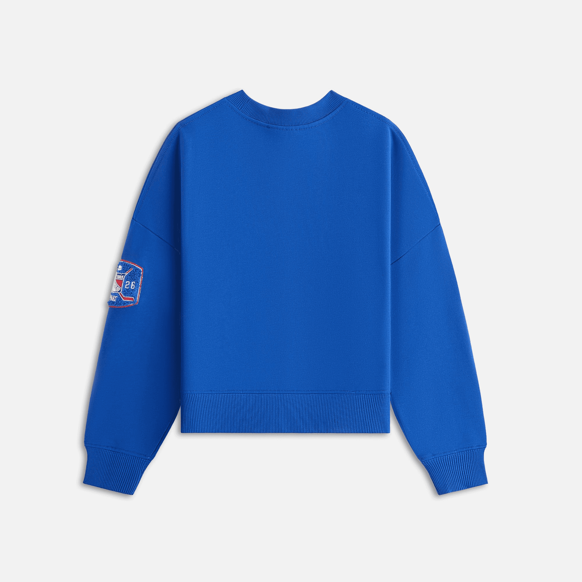 Kith Kids for the New York Rangers Skewed Nelson Crewneck - Cyclone — Image 6