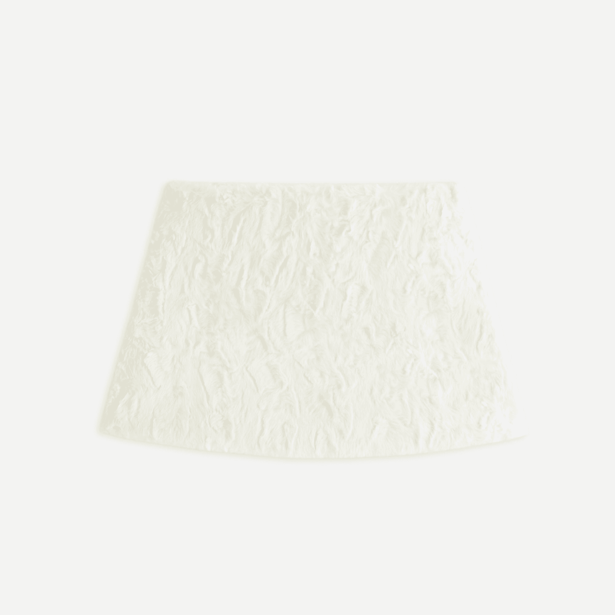Kith Women Ashtyn Cowlick Fur Mini Skirt - Sandrift