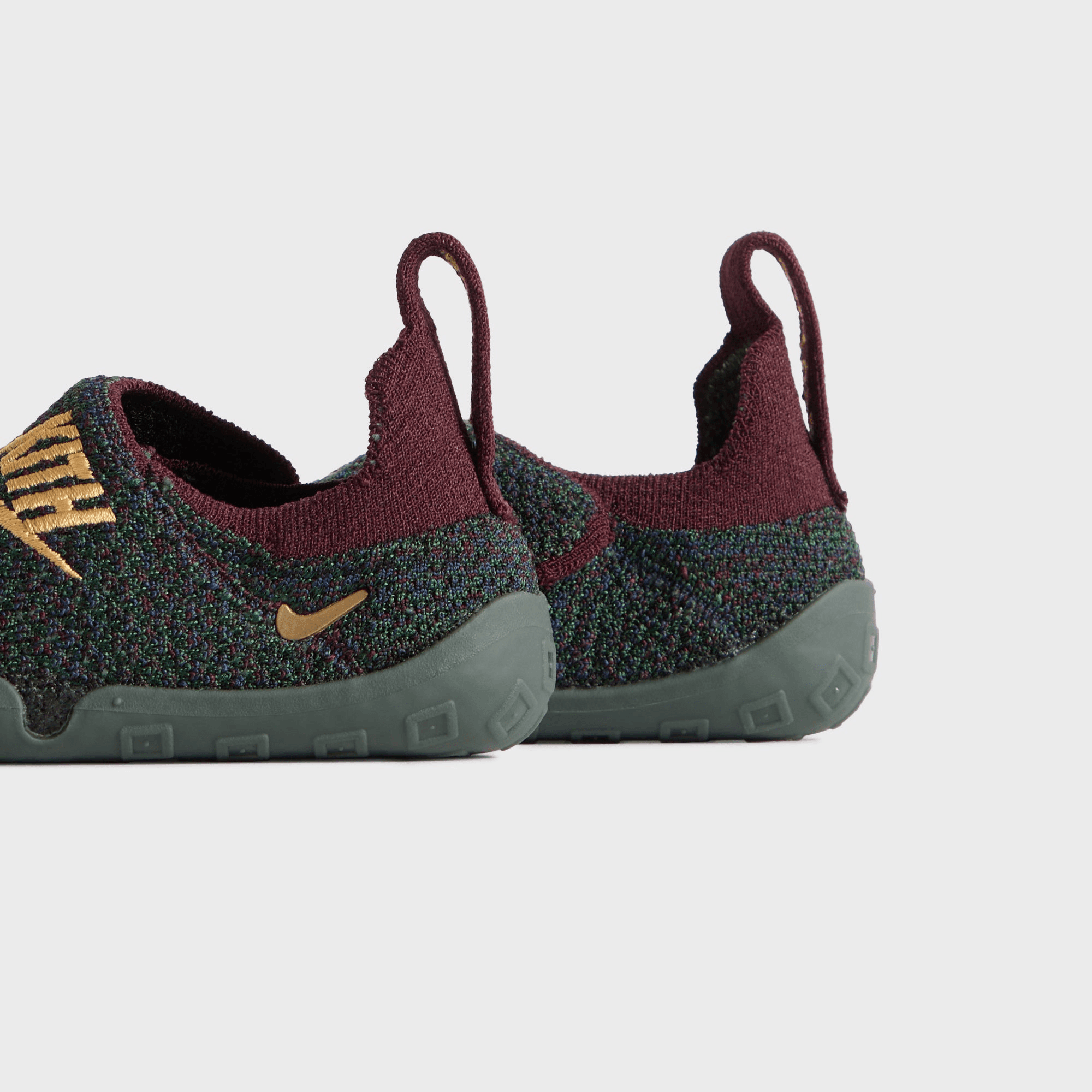 Kith for Nike Baby Swoosh One - Gold / Burgundy / Mid Navy — Image 2