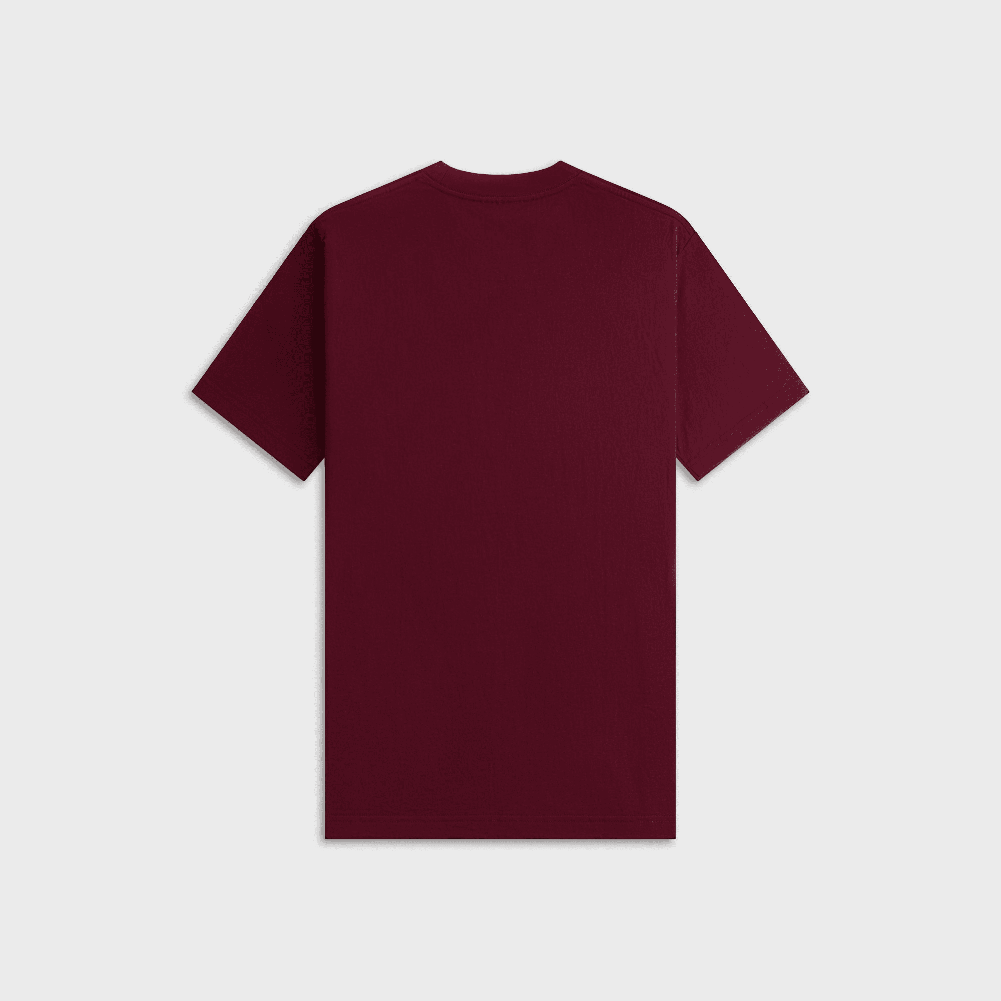 Metalwood Rorschach Tee - Maroon — Image 3