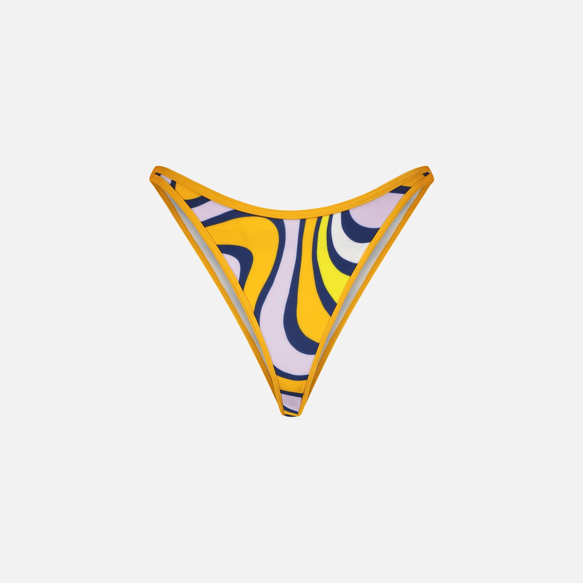 Adam Selman French Cut Bikini Bottom - Retro Swirl — Image 2