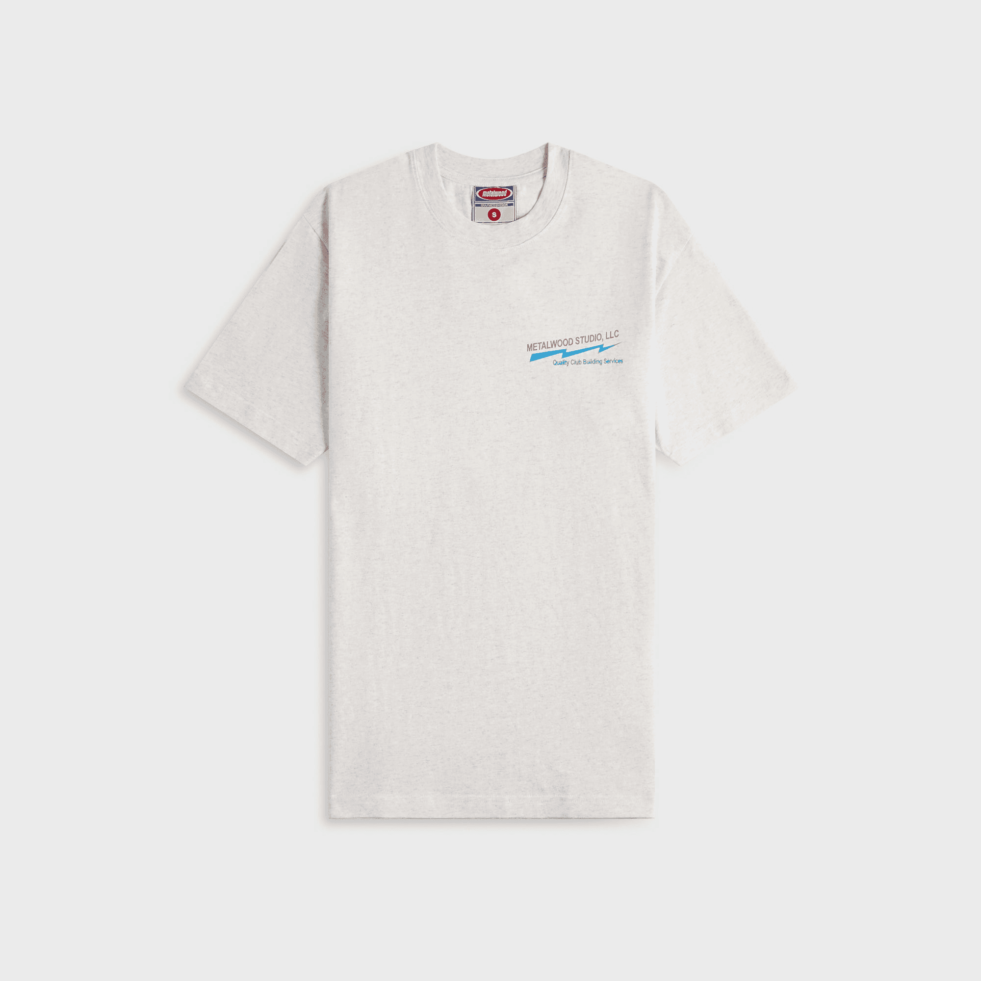 Metalwood Club Building Tee - Heather Grey