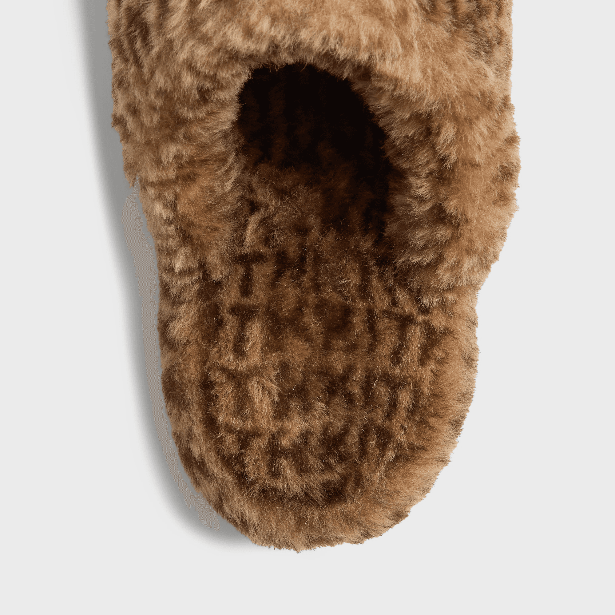 Kithmas Women Monogram Shearling Slippers - Legacy — Image 2