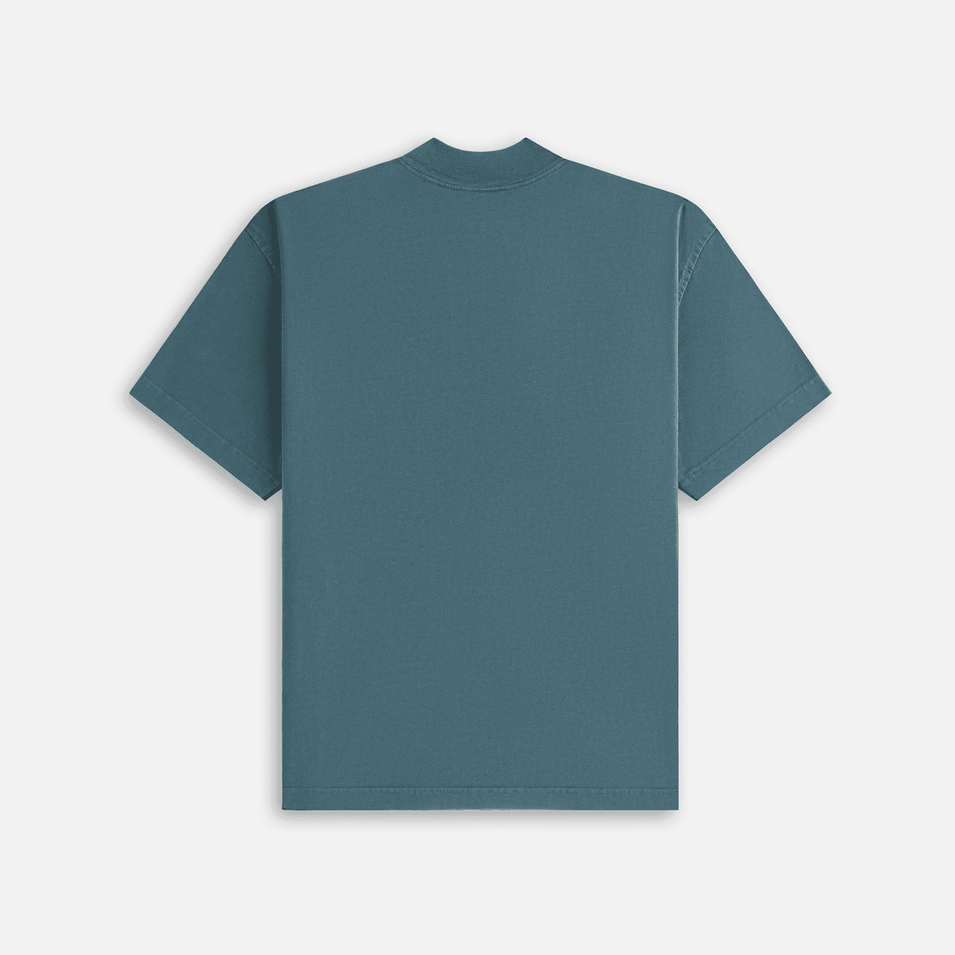 Kith Women Mock Neck Vintage Sueded Tee - Anchor — Image 5