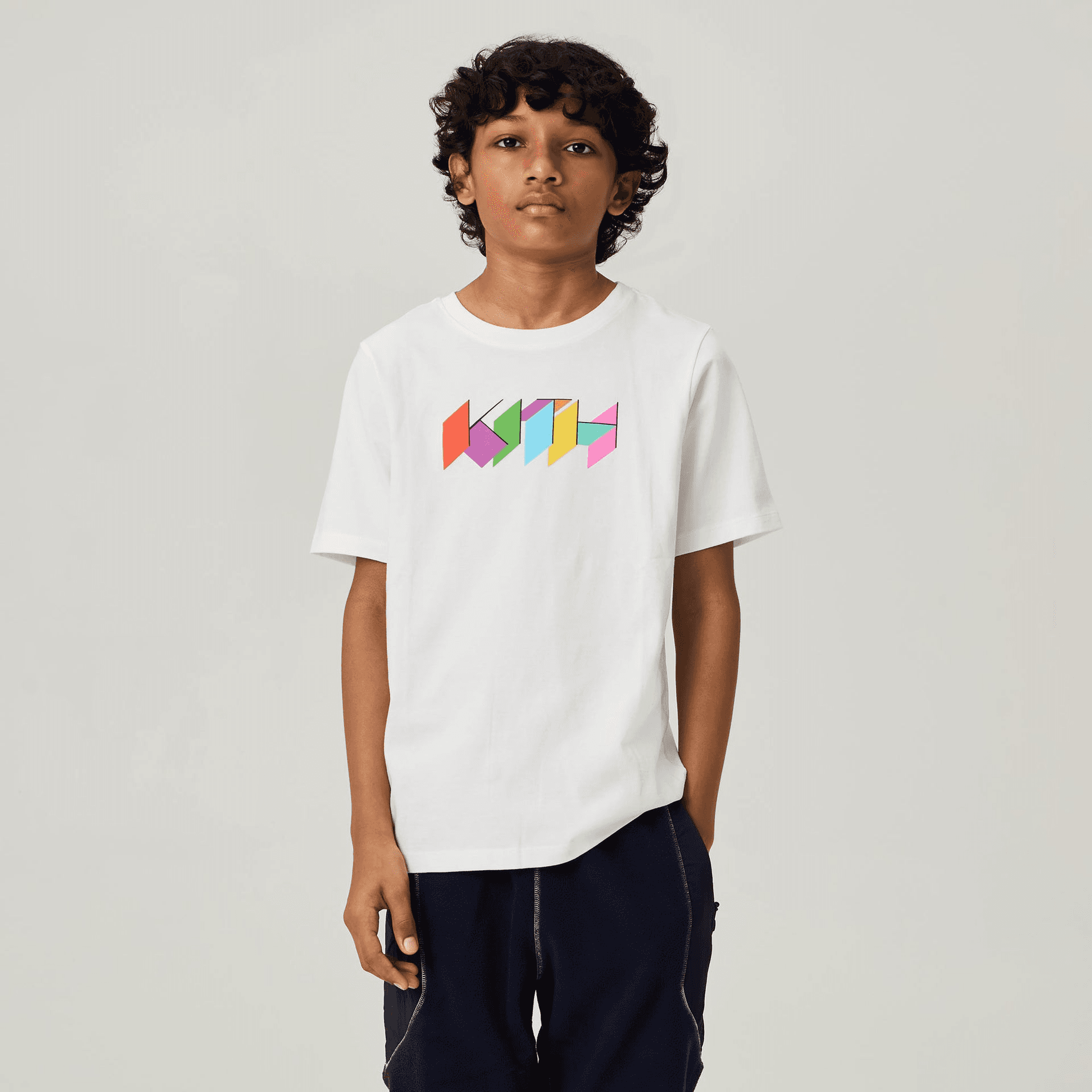 Kith Kids Novelty Logo Graphic Tee - White — Image 4