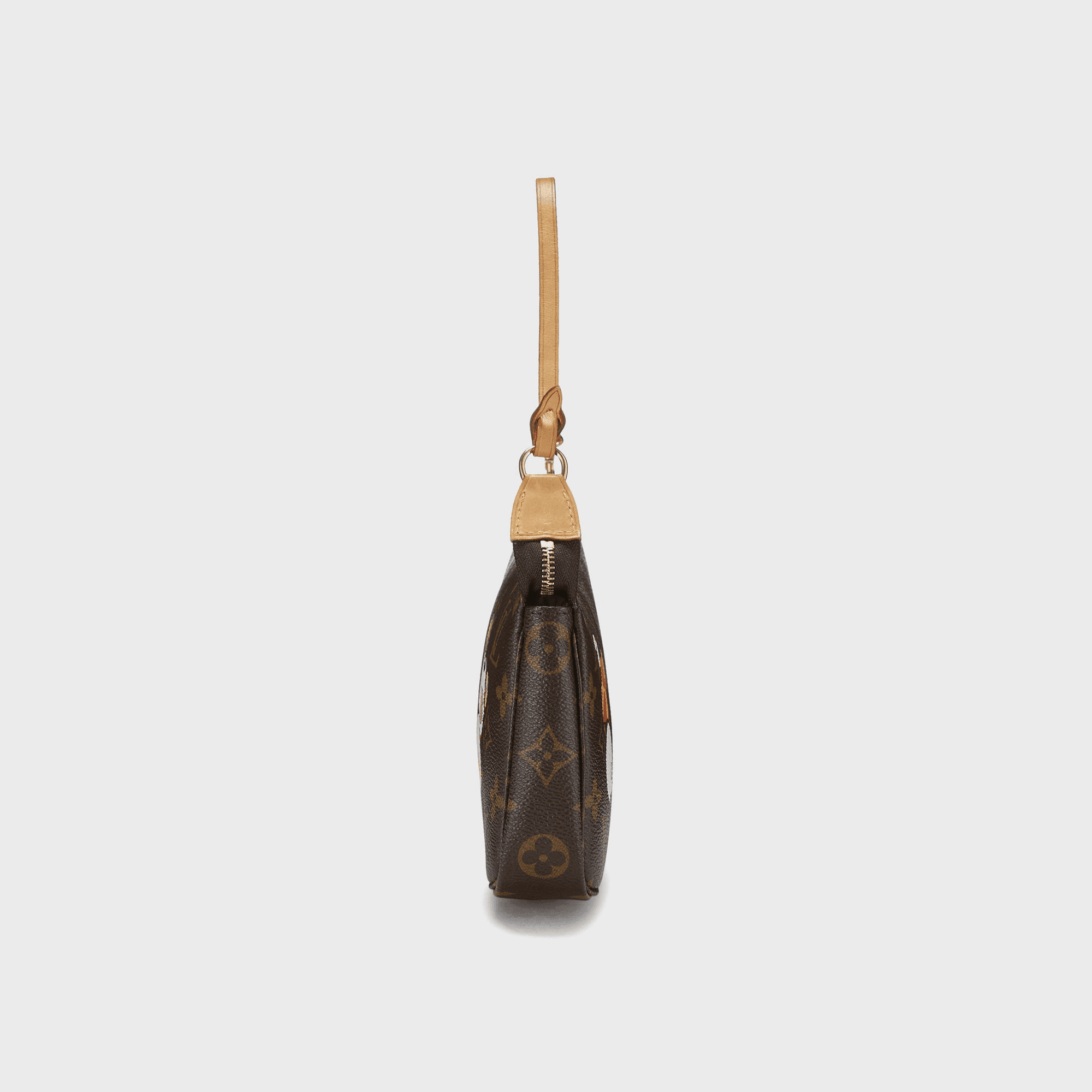 WGACA Louis Vuitton Murakami Panda Pochette Accessories V2 - Brown — Image 4
