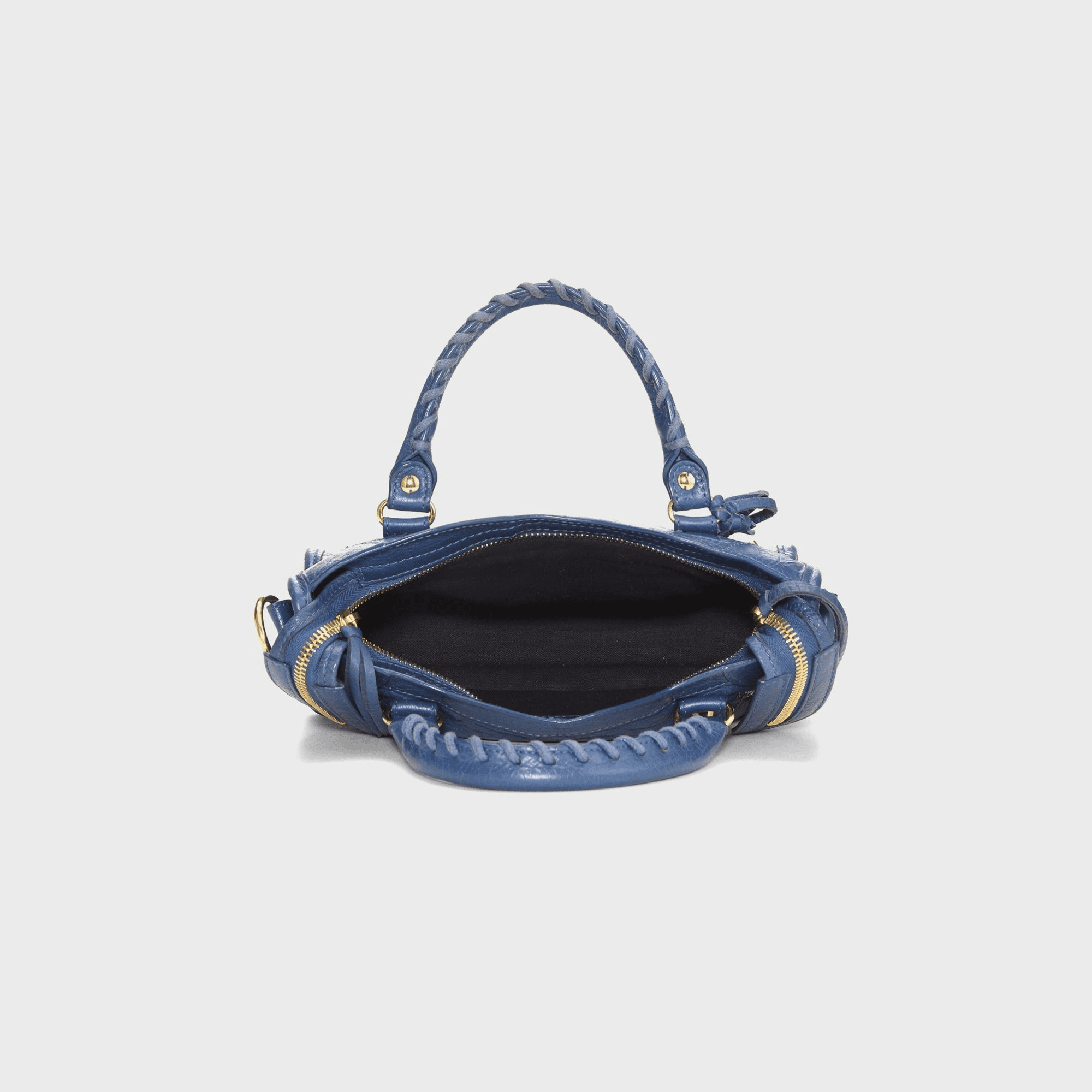 WGACA Balenciaga Agneau Classic City Bag Mini - Blue — Image 5