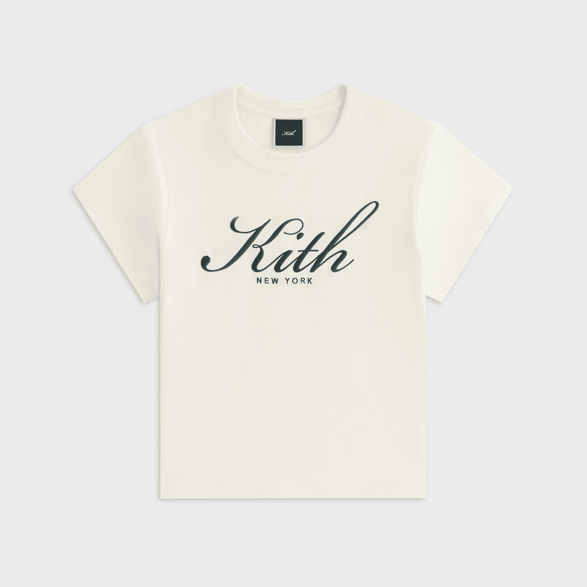 Kith Women Mulberry Script Vintage New York Tee - Sandrift