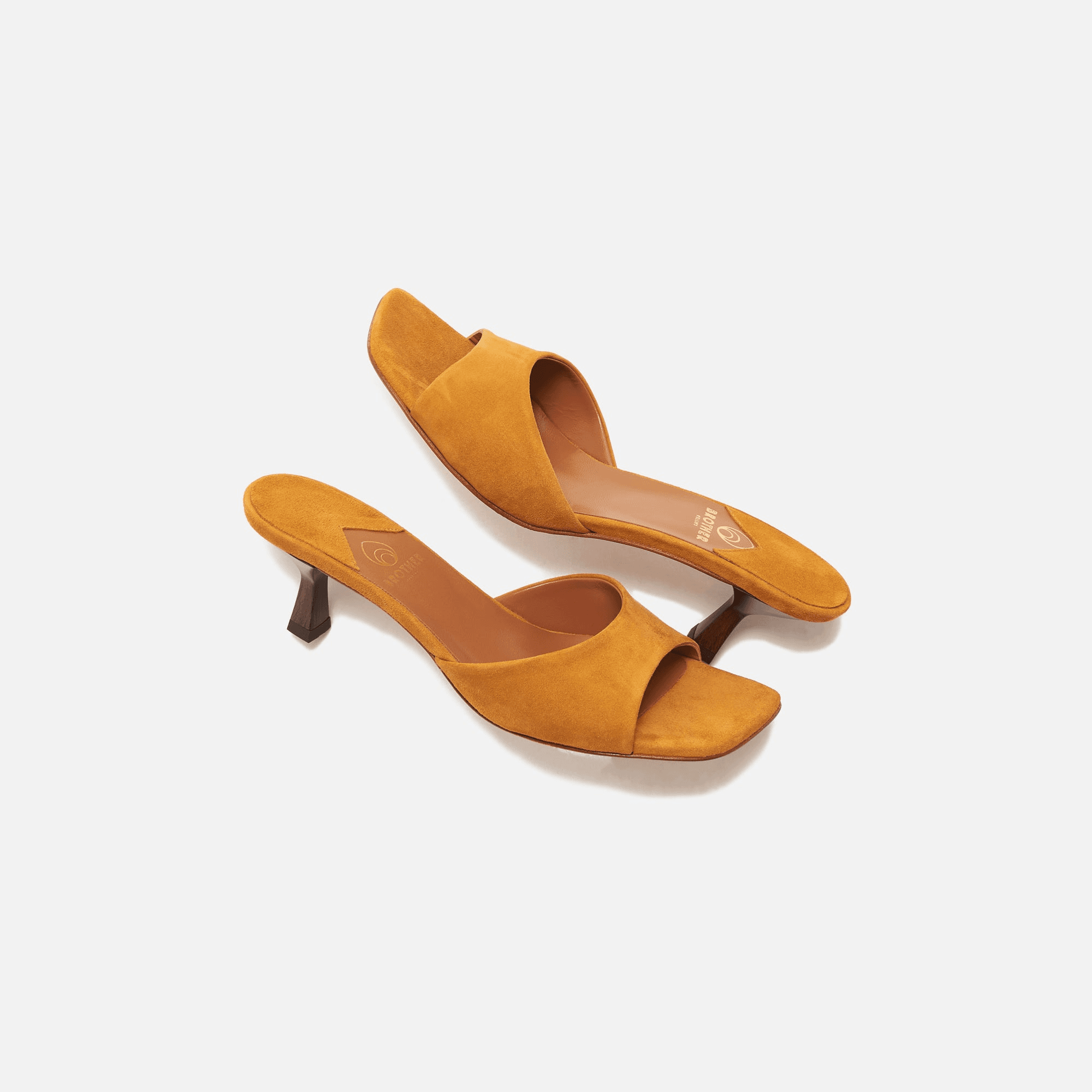 Brother Vellies WMNS Tuesday Mule - Mustard — Image 3