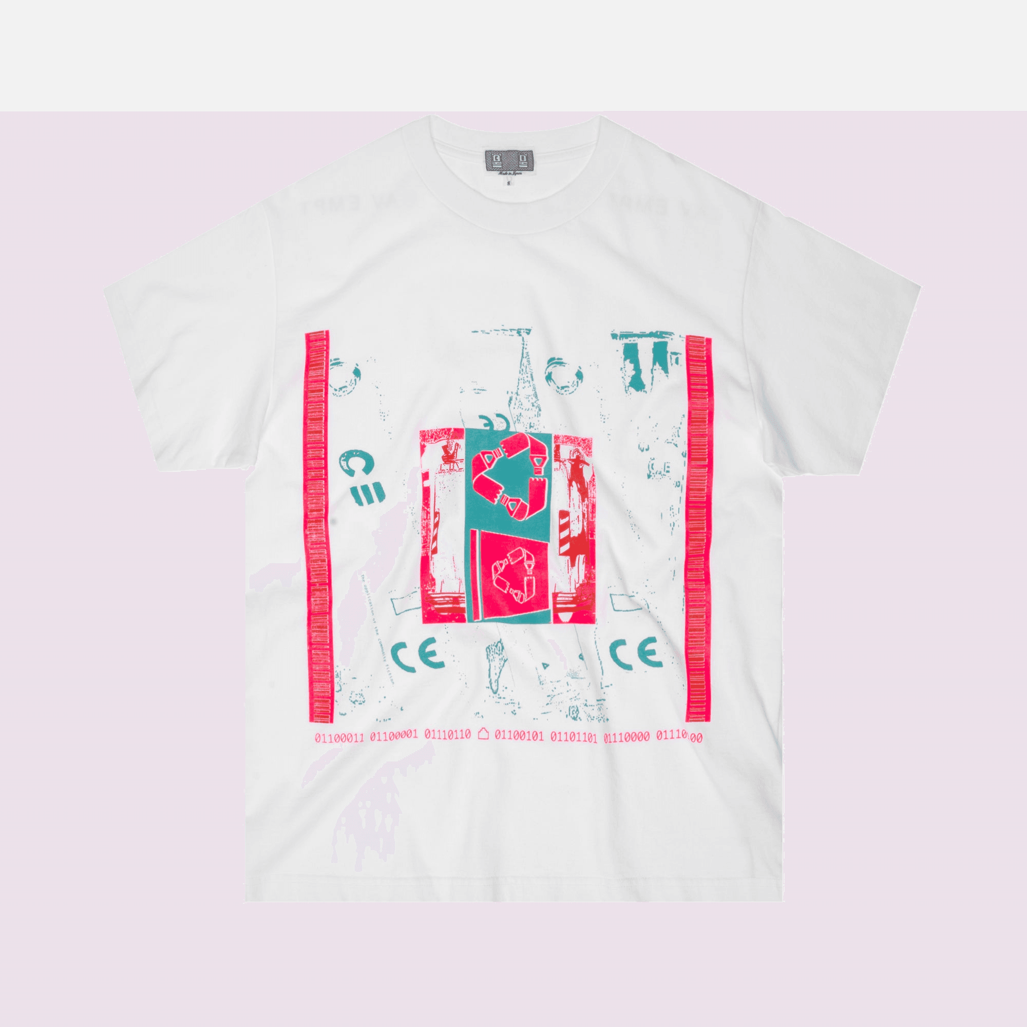 Cav Empt Dustbin Tee - White