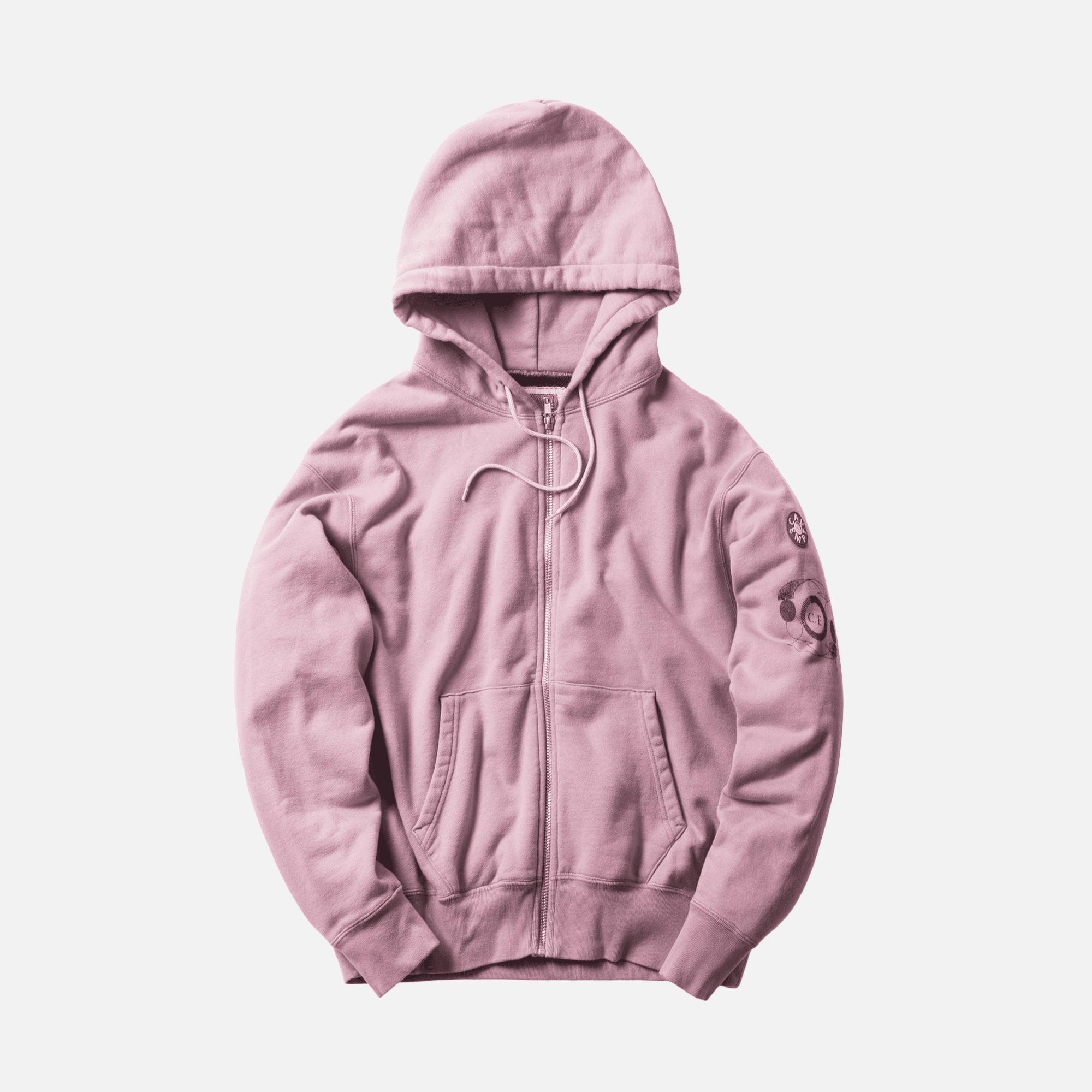 Cav Empt Critical Heavy Zip Hoodie - Purple
