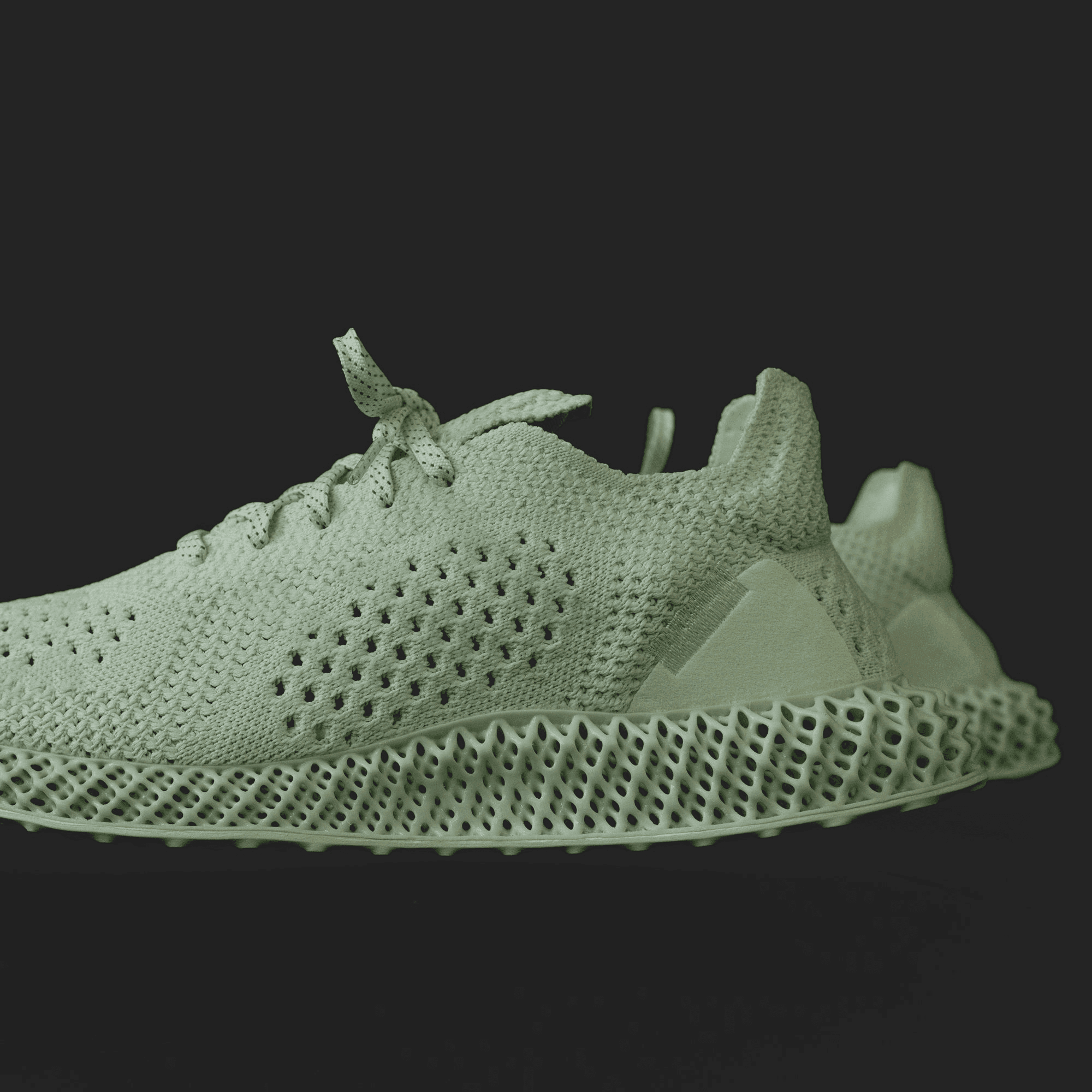 adidas x Daniel Arsham Future Runner 4D - Aero Green — Image 3