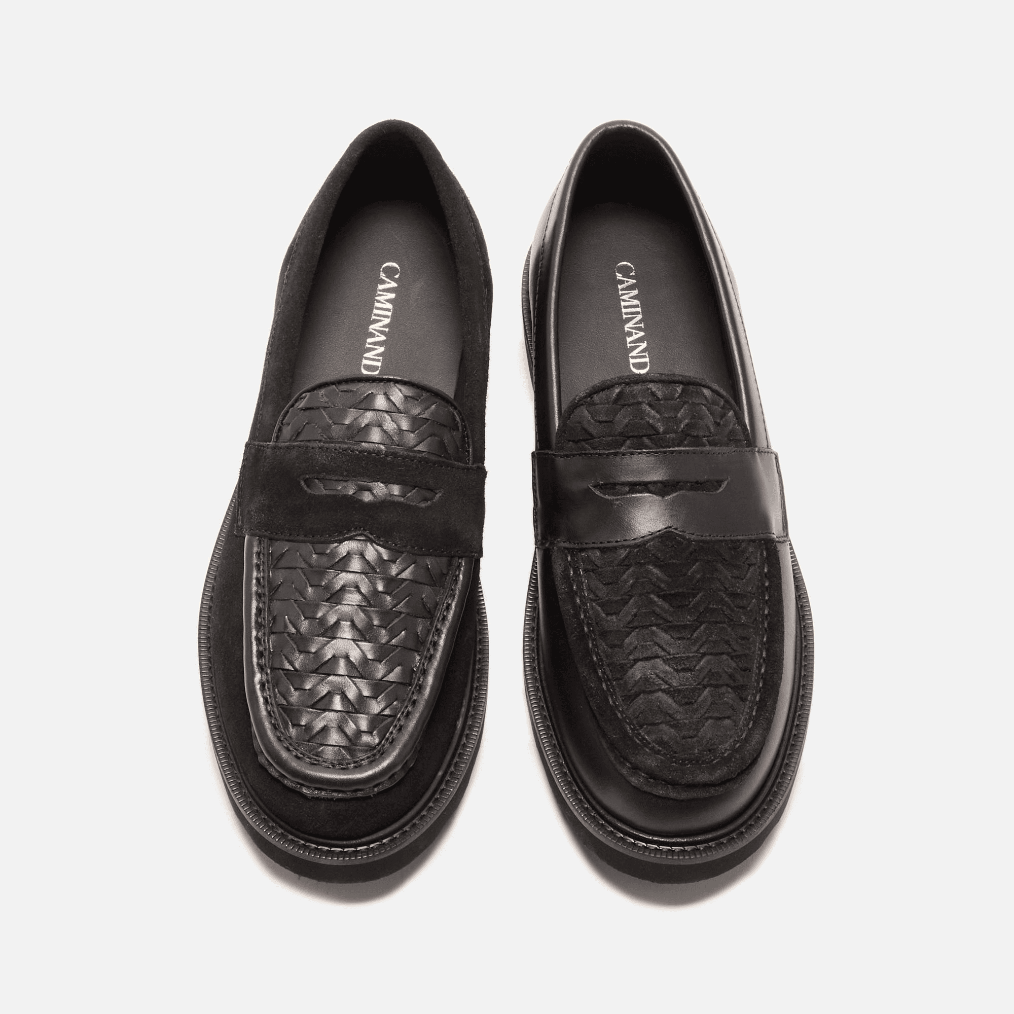 Caminando Loafer - Black / Black Weaving — Image 2