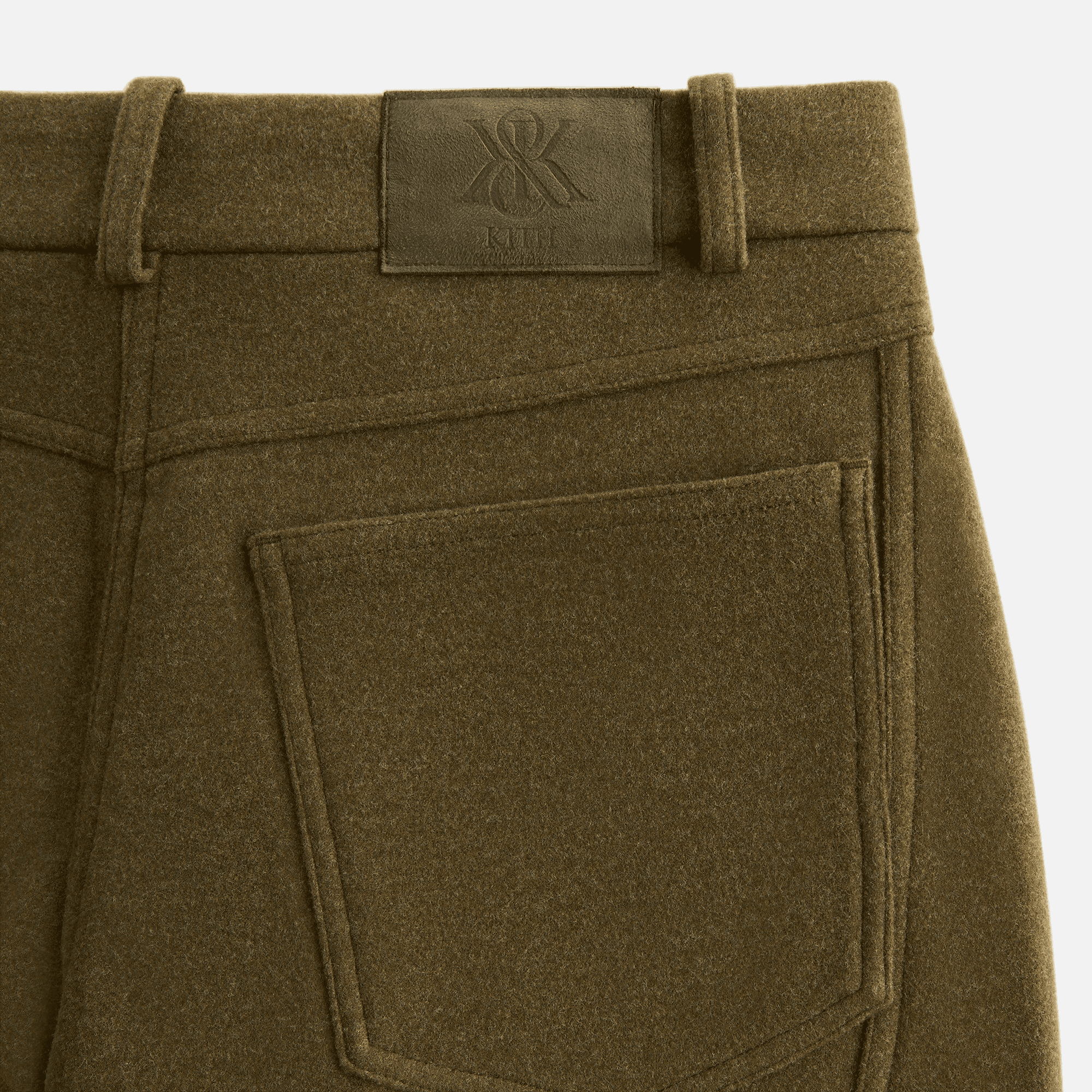Kith Women Miren II Melton Pant - Capital — Image 2