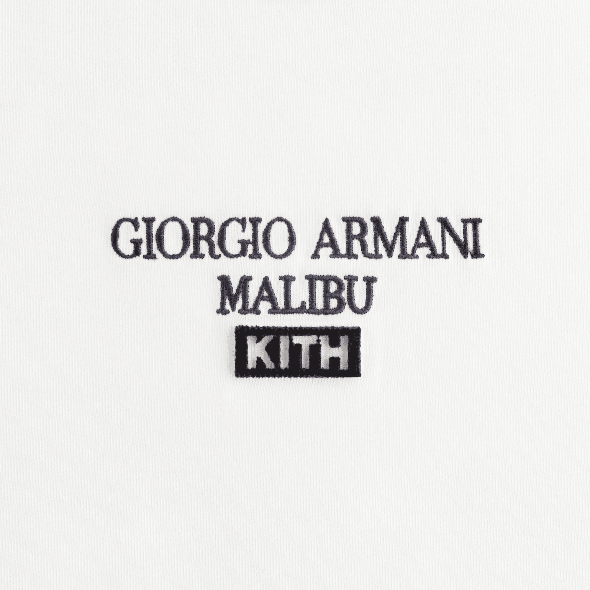 Giorgio Armani & Kith Women Malibu Mulberry Tee - White — Image 3
