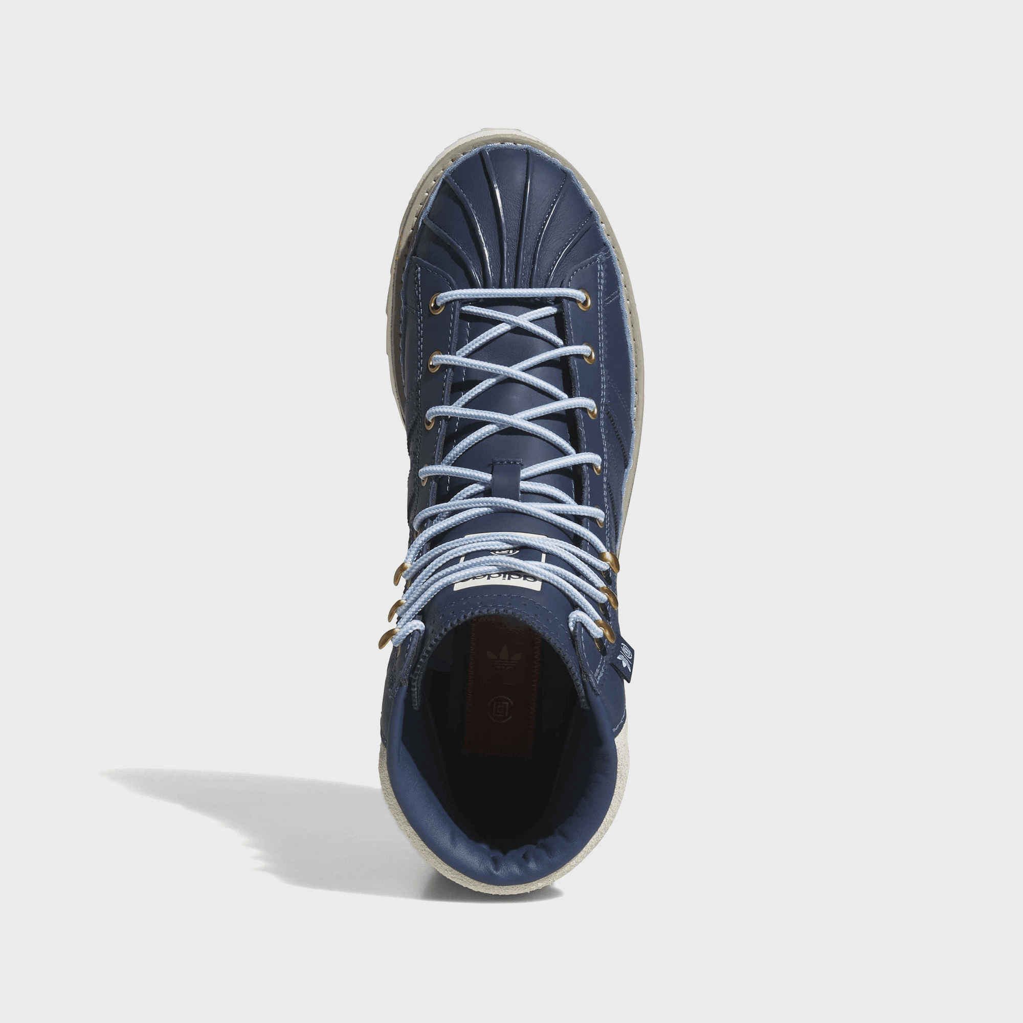 adidas x Edison Chen Clot Pro Model Boot - Mineral Blue / Cream White — Image 6