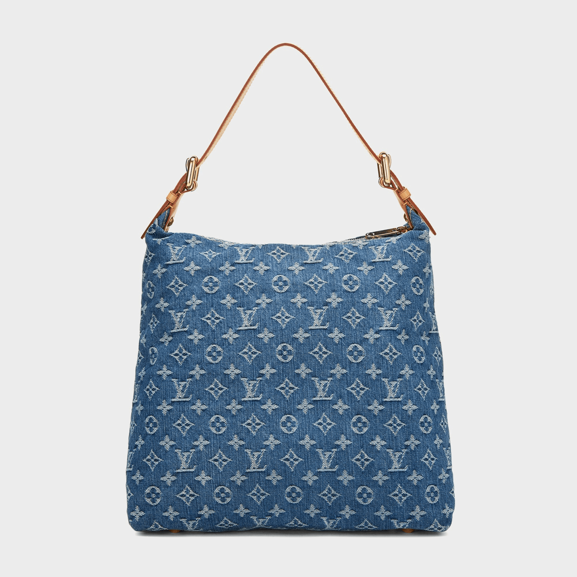 WGACA Louis Vuitton Denim Baggy Gm - Blue — Image 2