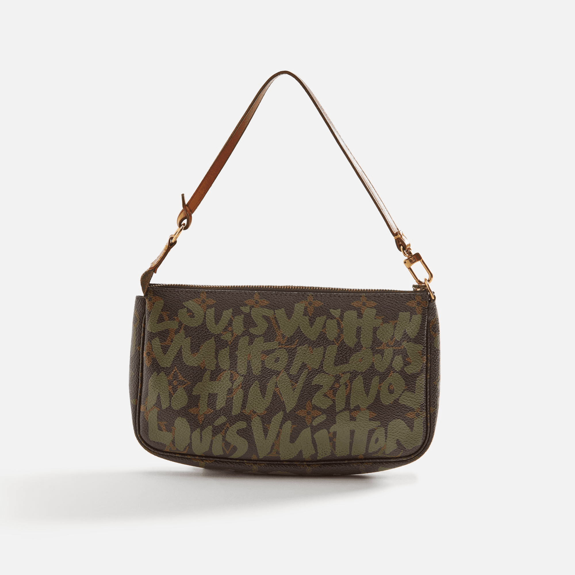 WGACA Louis Vuitton Sprouse Pochette - Green — Image 2