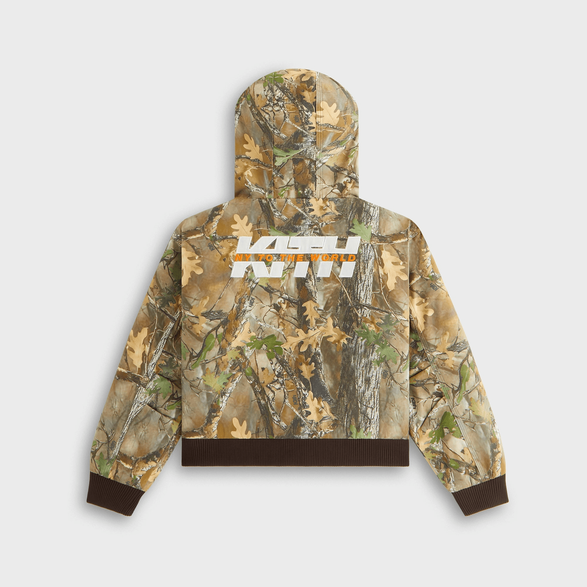 Kith Kids Twill Hooded Owen Jacket - Earth — Image 5