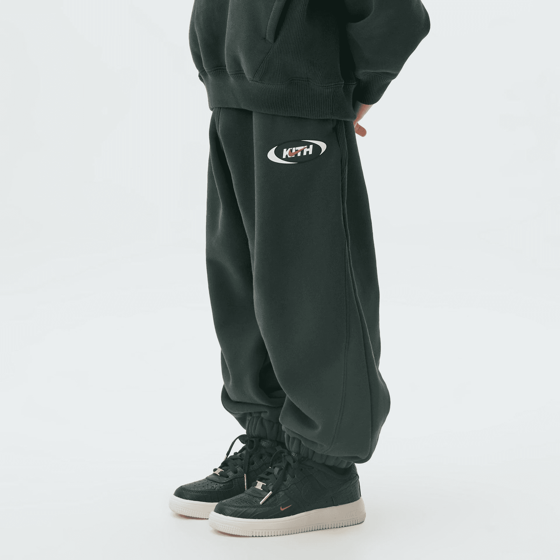 Kith Kids for Nike Sweatpant - Black Spruce — Image 4