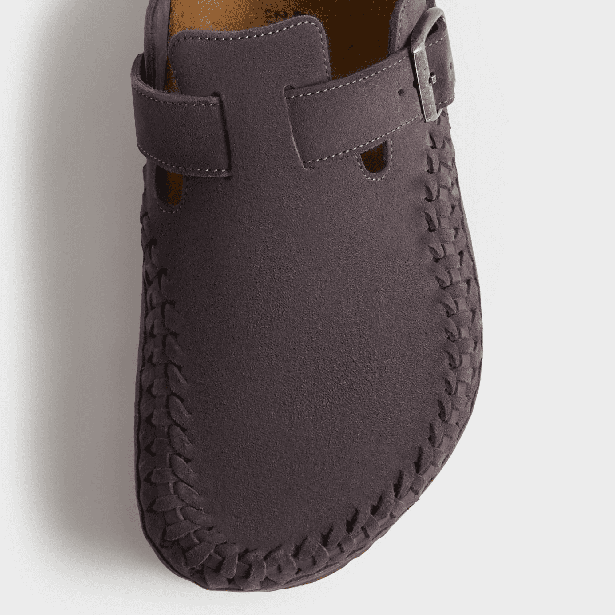 MADE-TO-ORDER | Kith for Birkenstock WMNS Boston Braided - Rabbit Grey - PH — Image 4