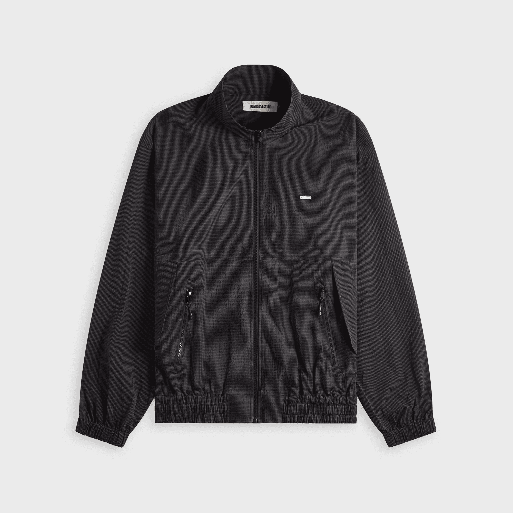 Metalwood Lightweight Track Jacket - Black