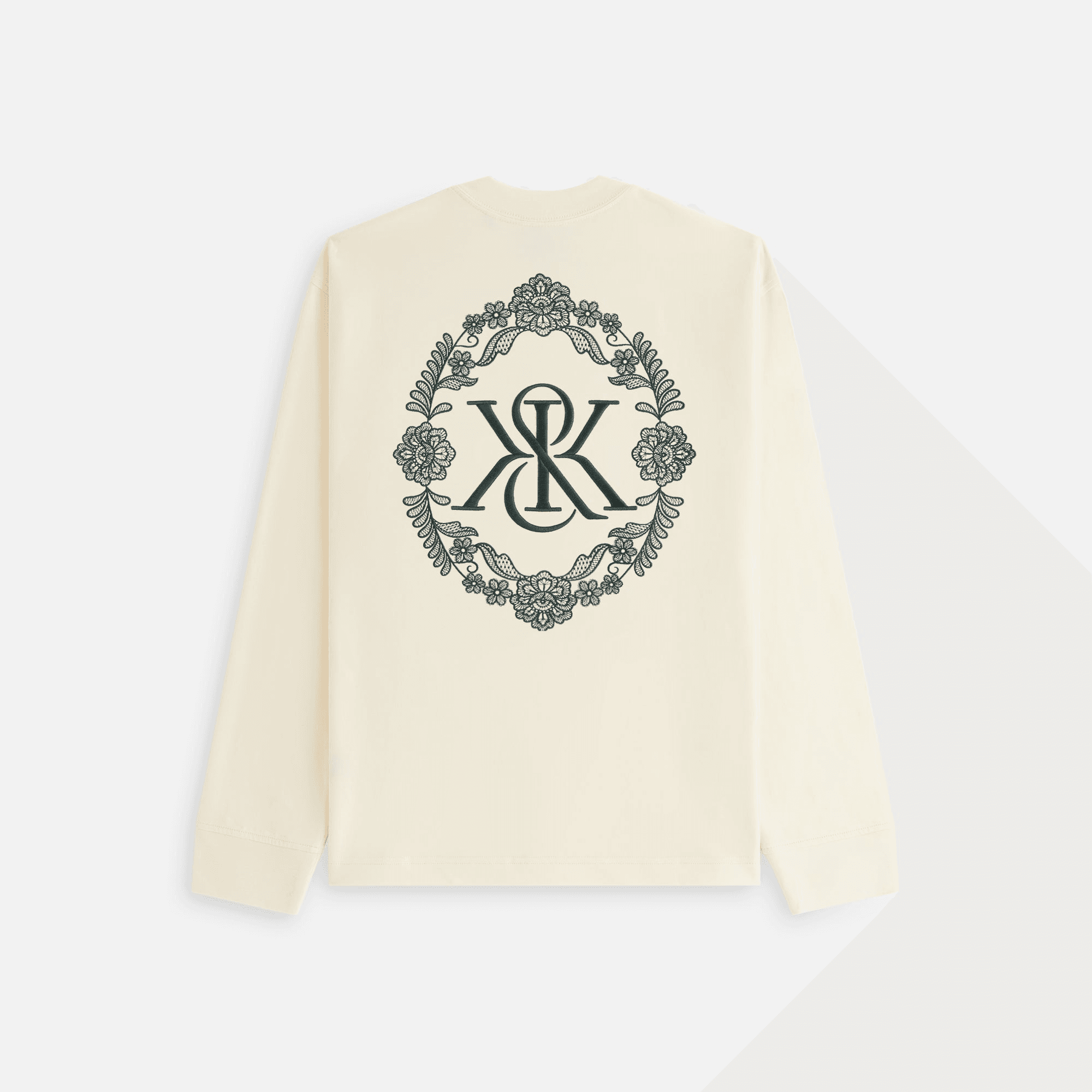 Kith Women Oversized Sonoma Crest Long Sleeve - Muslin — Image 6