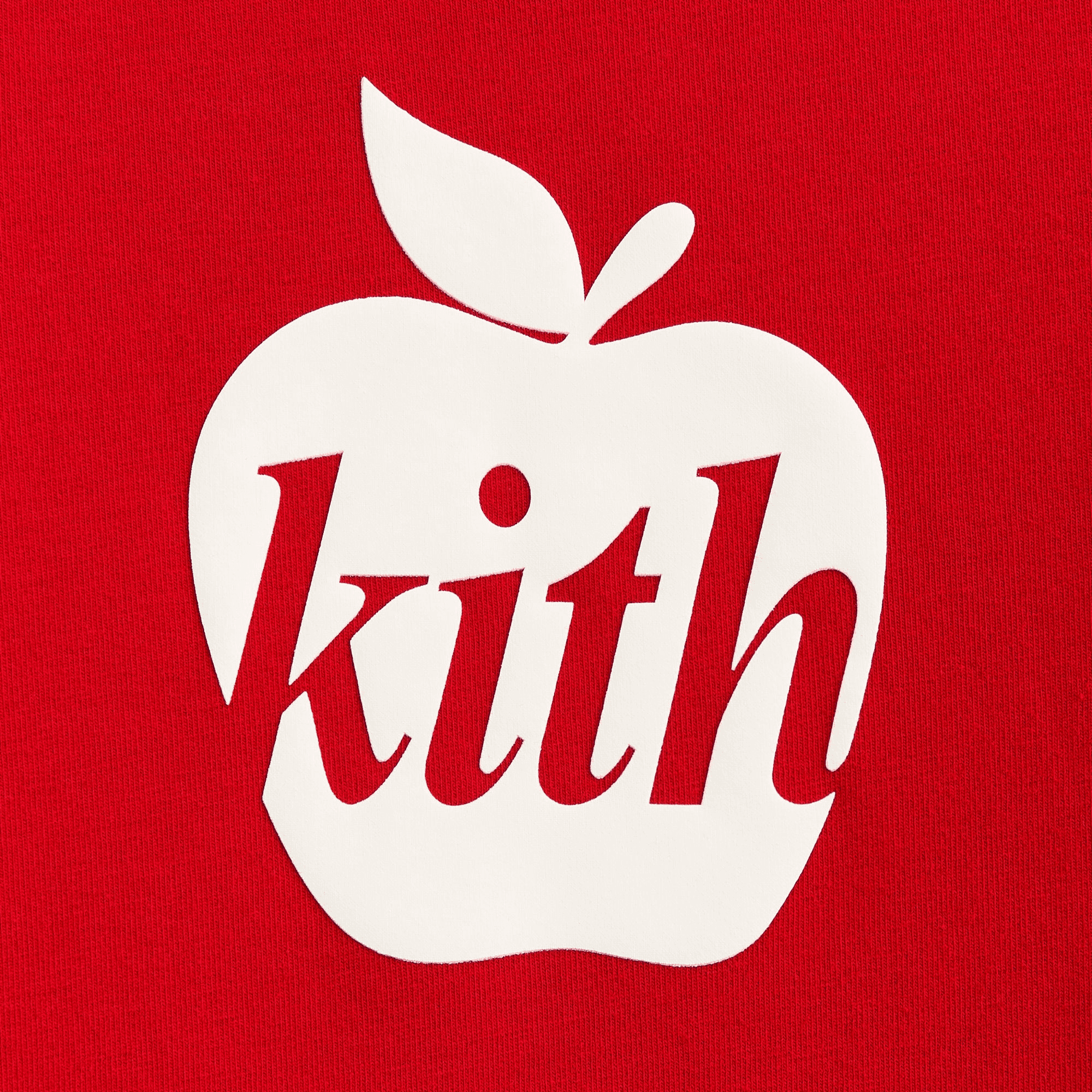 Kith Baby Apple Logo Graphic Long Sleeve Bodysuit - Fame — Image 2