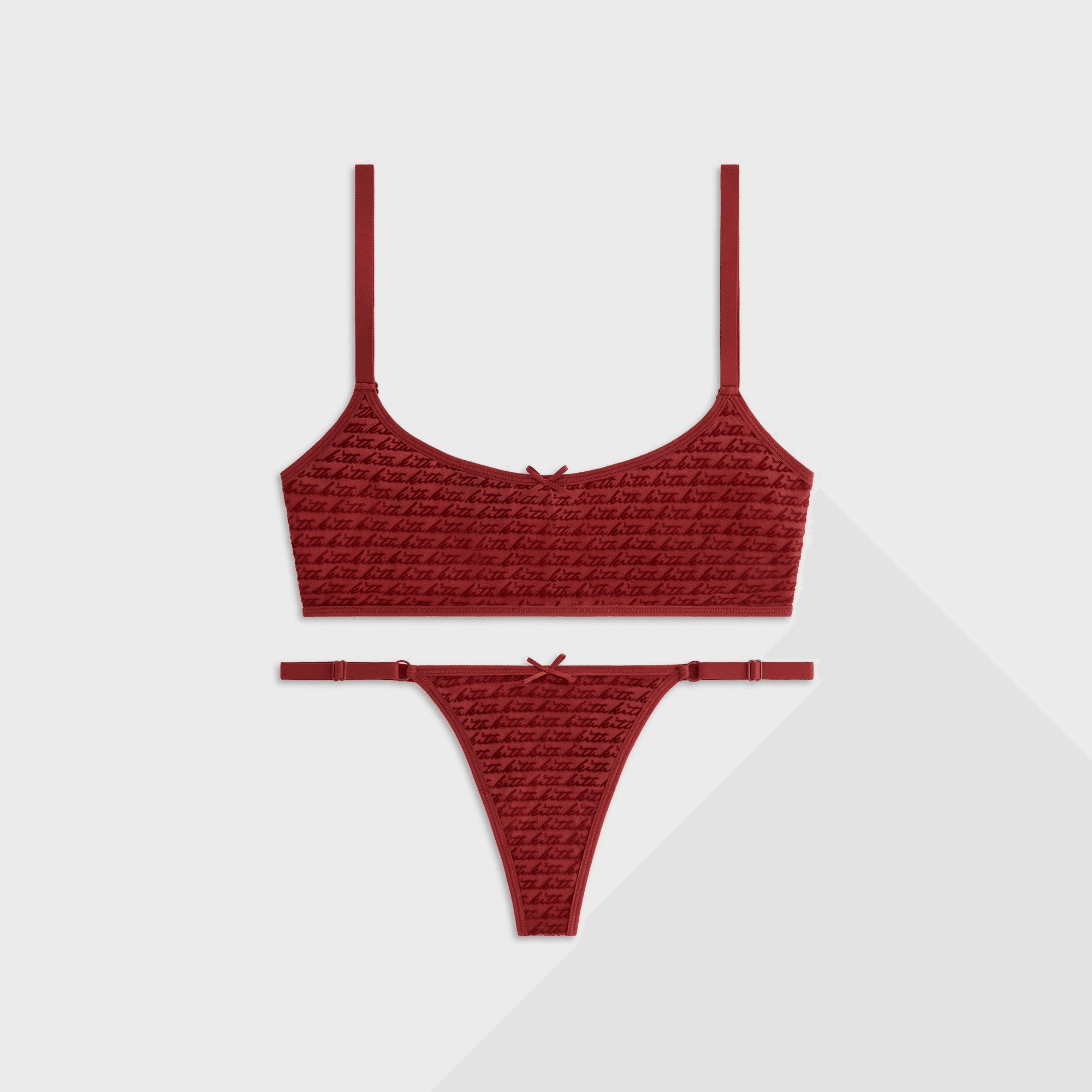 Kith Women Mesh Balconette Bralette Set - Allure