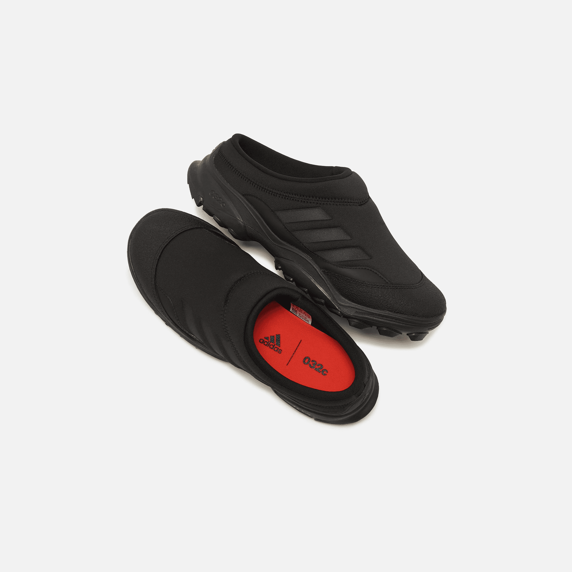 adidas Consortium x 032C GSG Mule - Core Black / Dark Blue — Image 4