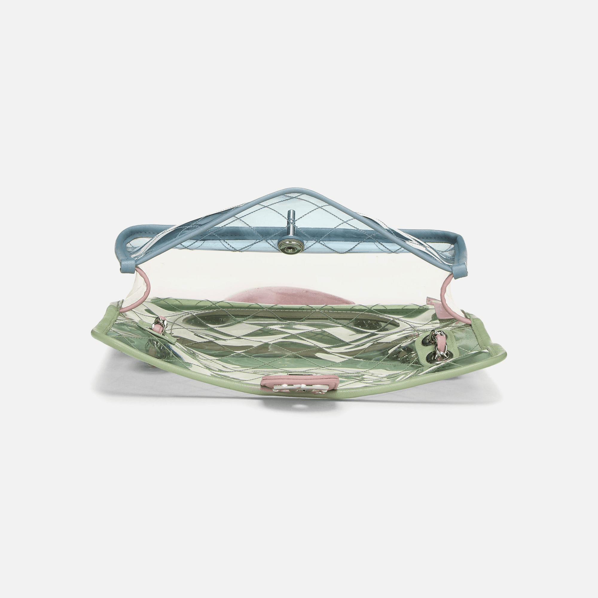 WGACA Chanel Multi Vinyl Coco Splash Flap Medium - Multi — Image 2