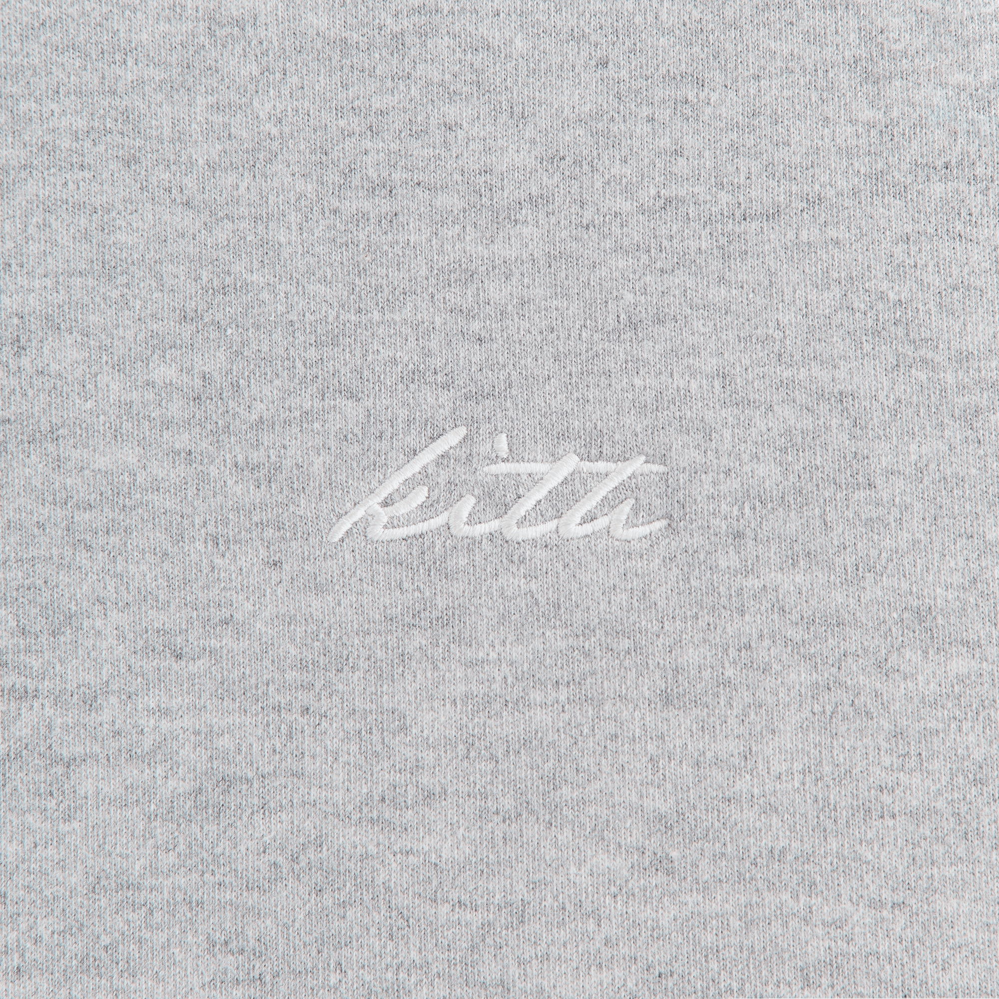 Kith Women Isley Mockneck Crewneck - Cool Heather Grey — Image 2