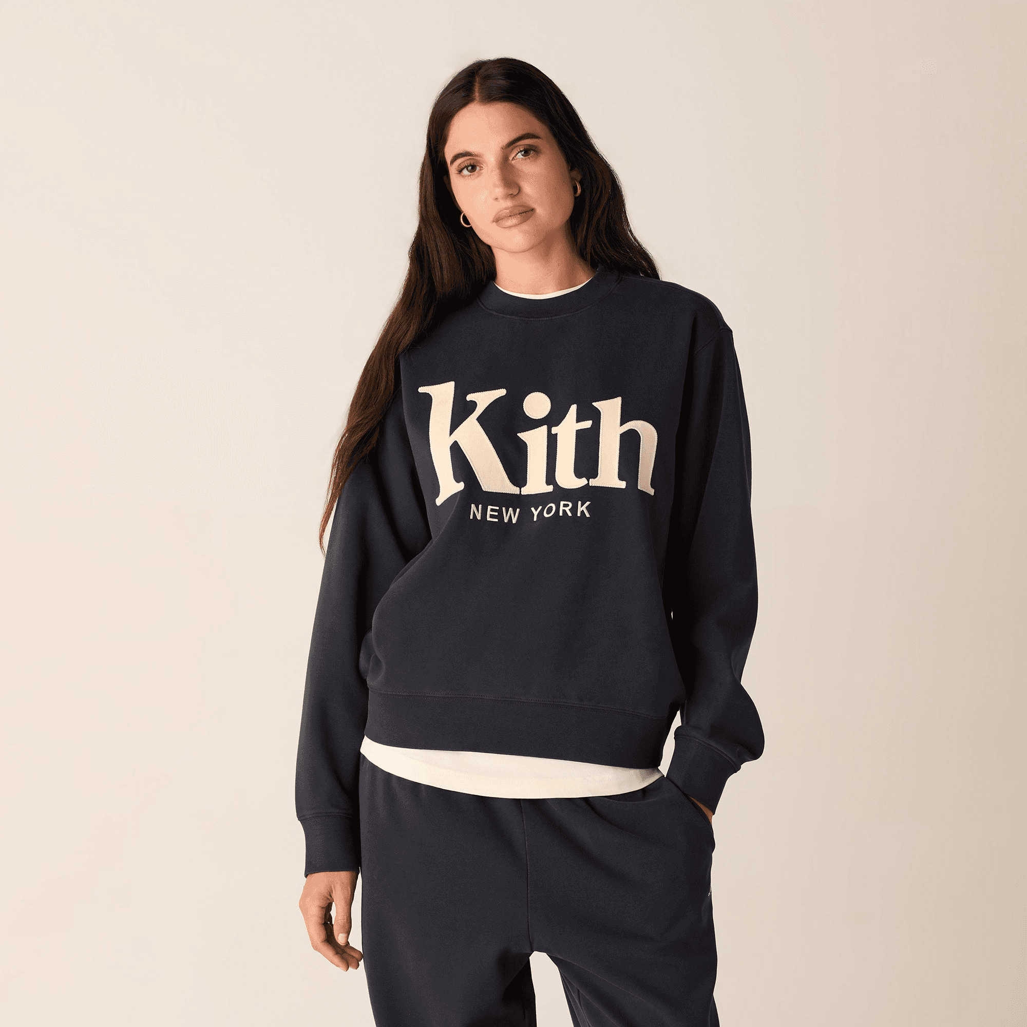 Kith Women Asher New York Crewneck - Nocturnal — Image 4