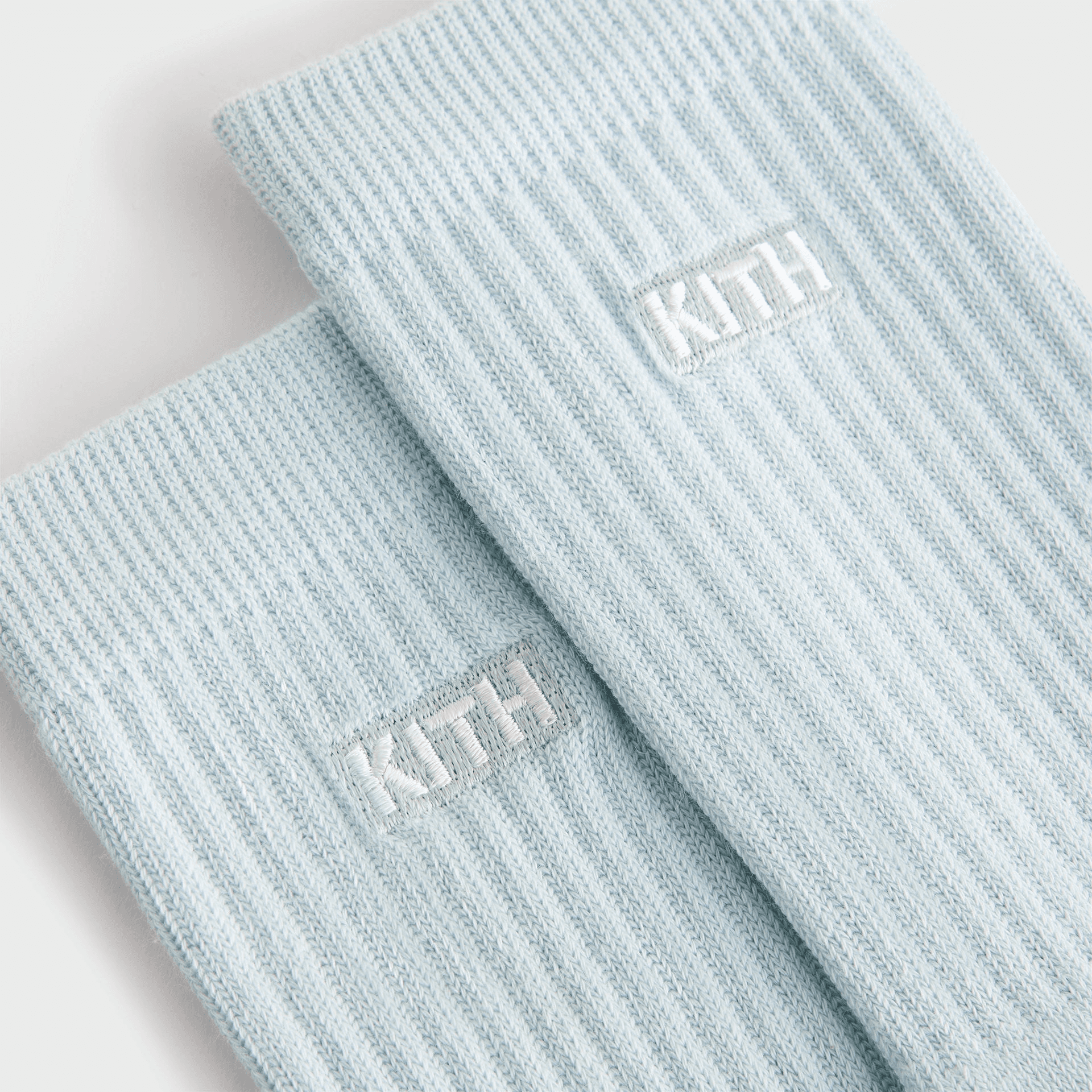 Kith Kids Classic Crew Socks - Helium — Image 2