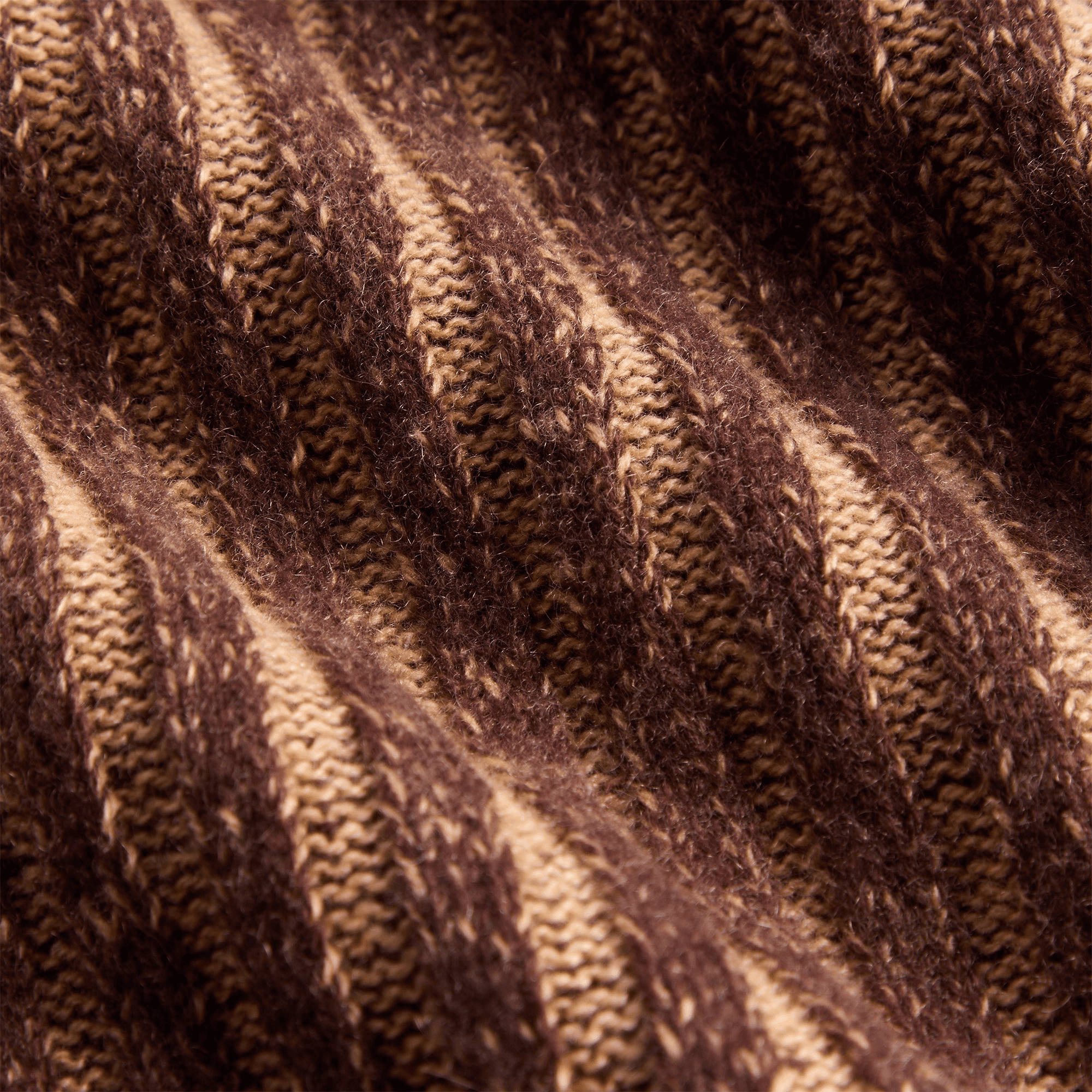 ADRIAN CASHMERE Chestnut Ribbed Trackies - Brown — Image 2