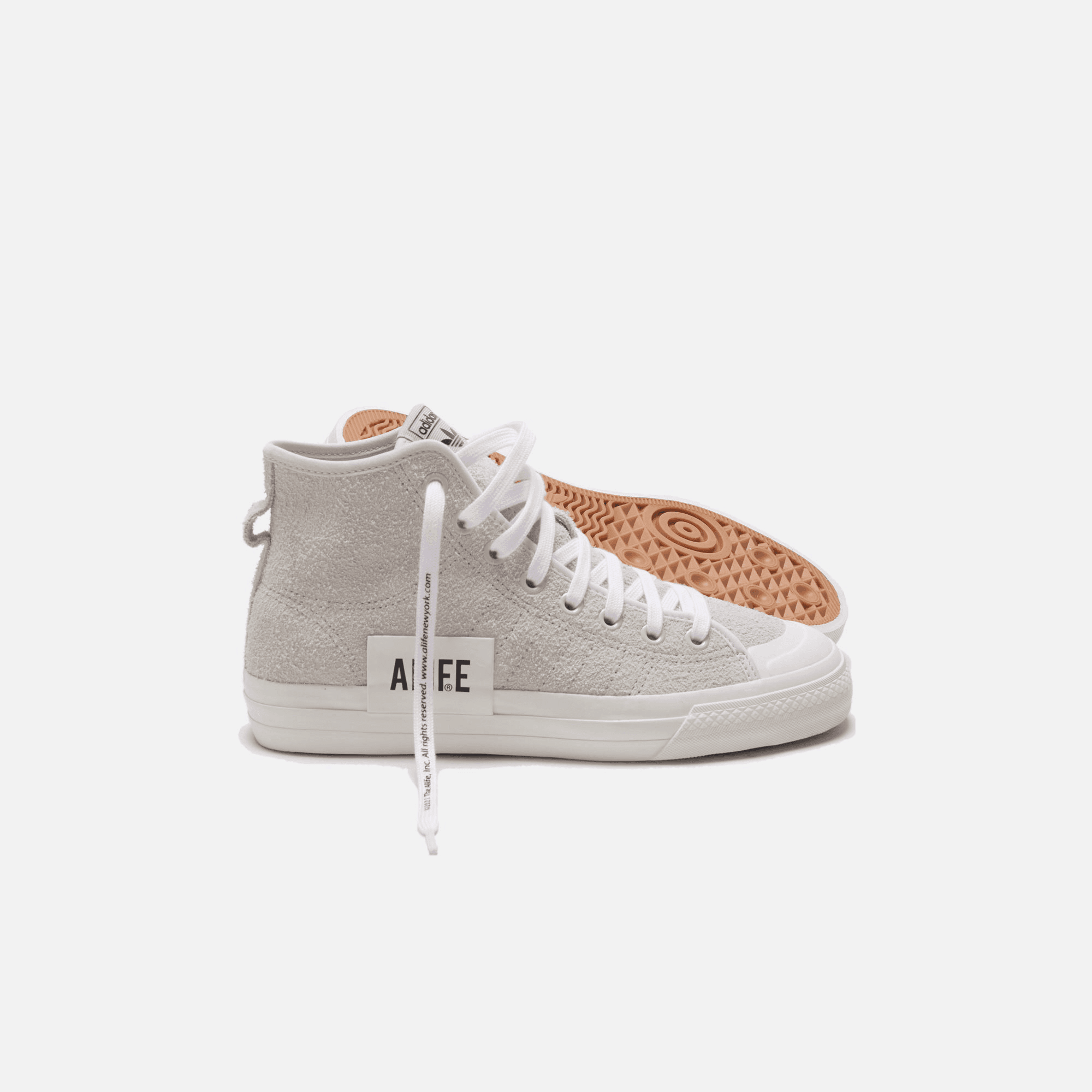 adidas Consortium x ALIFE Nizza High - White — Image 4